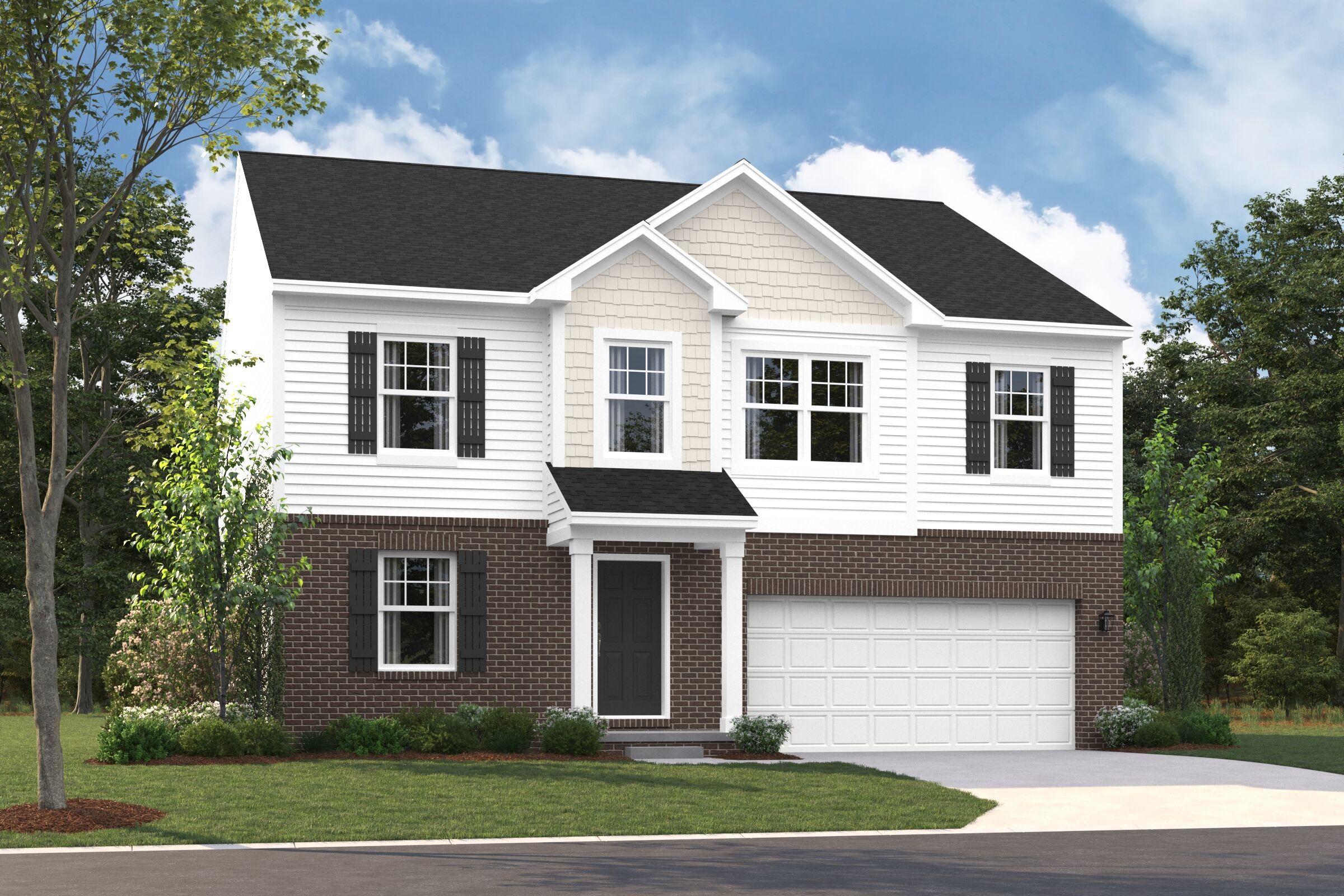 Juliet - Cobblestone Creek Woodlands: Van Buren Township, Michigan - M/I Homes