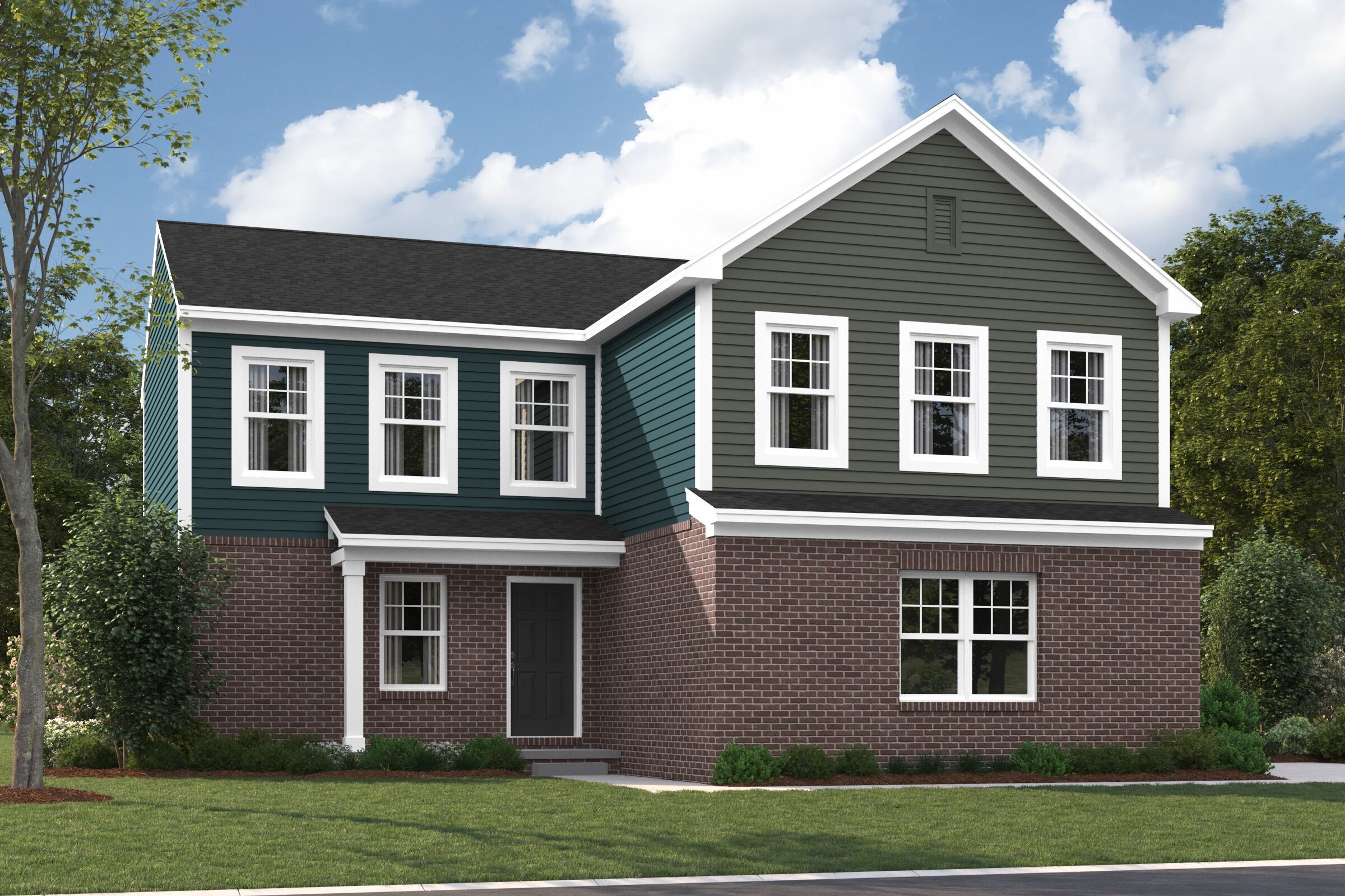 Sawyer - Cobblestone Creek Woodlands: Van Buren Township, Michigan - M/I Homes