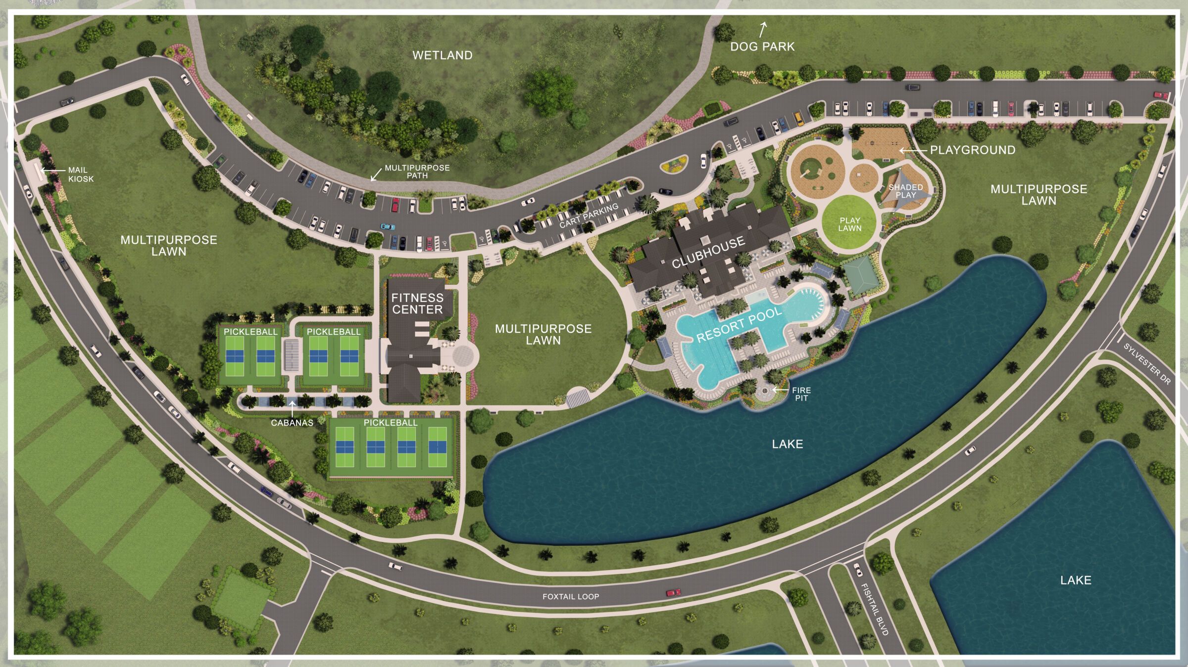 Palmera Amenity Layout
