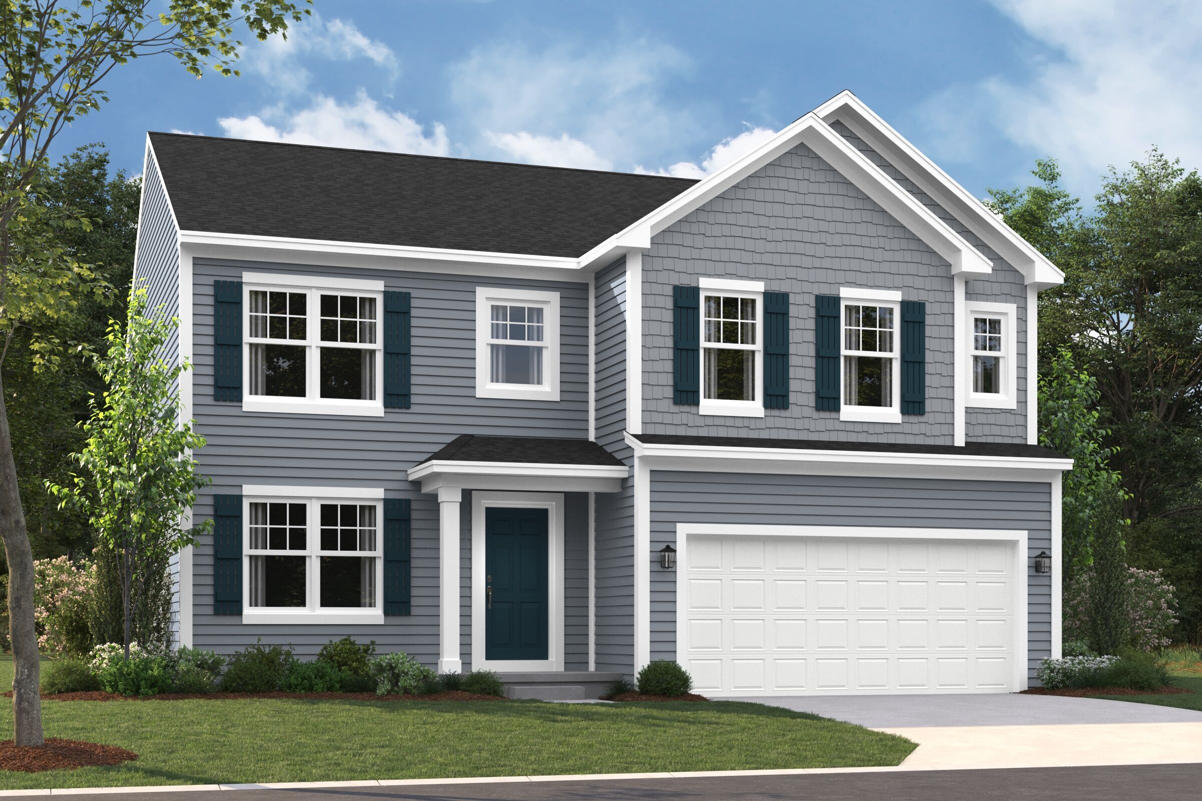 Aubrey - Creekside Park: Chesterfield, Michigan - M/I Homes