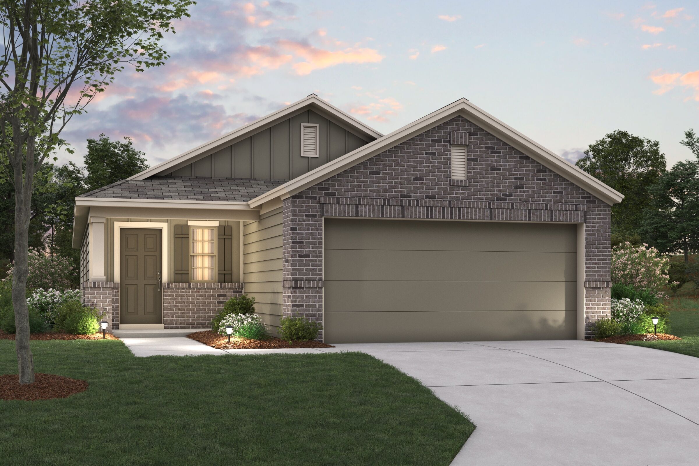 Azalea - Meadows at Clear Springs: New Braunfels, Texas - M/I Homes