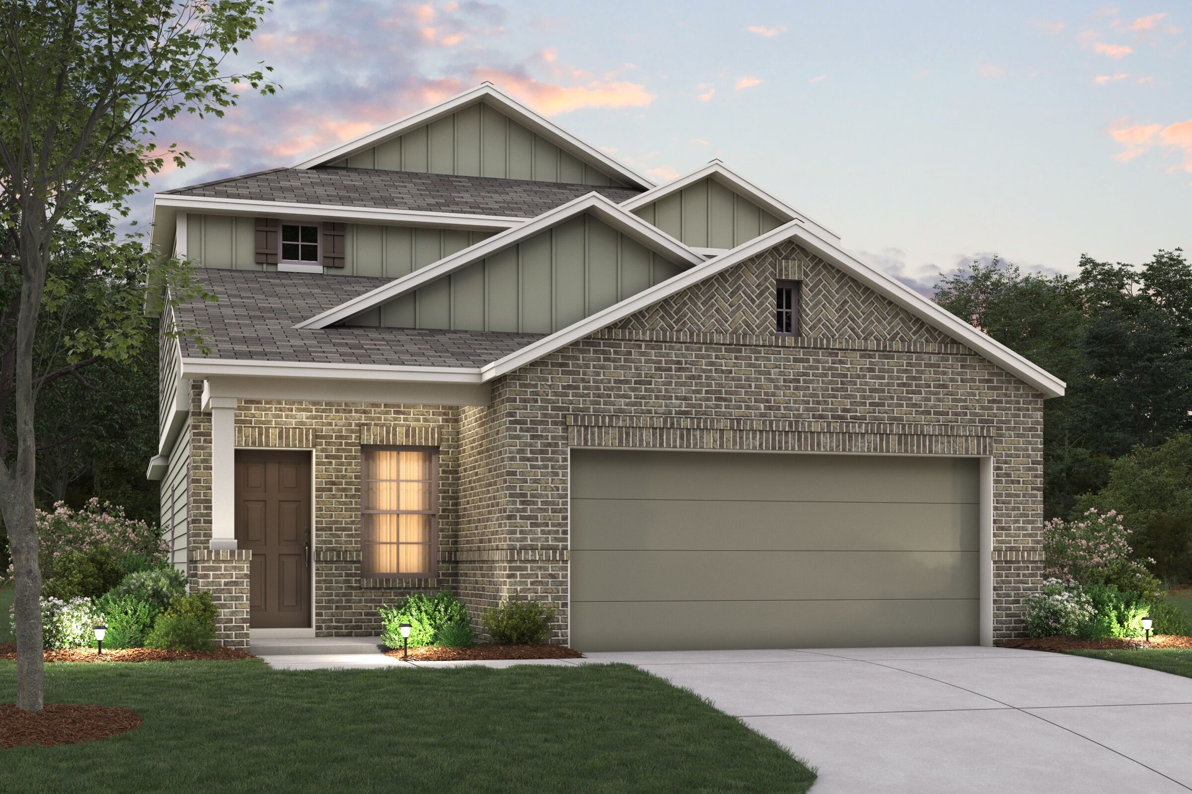 Gardenia - Park Place: New Braunfels, Texas - M/I Homes