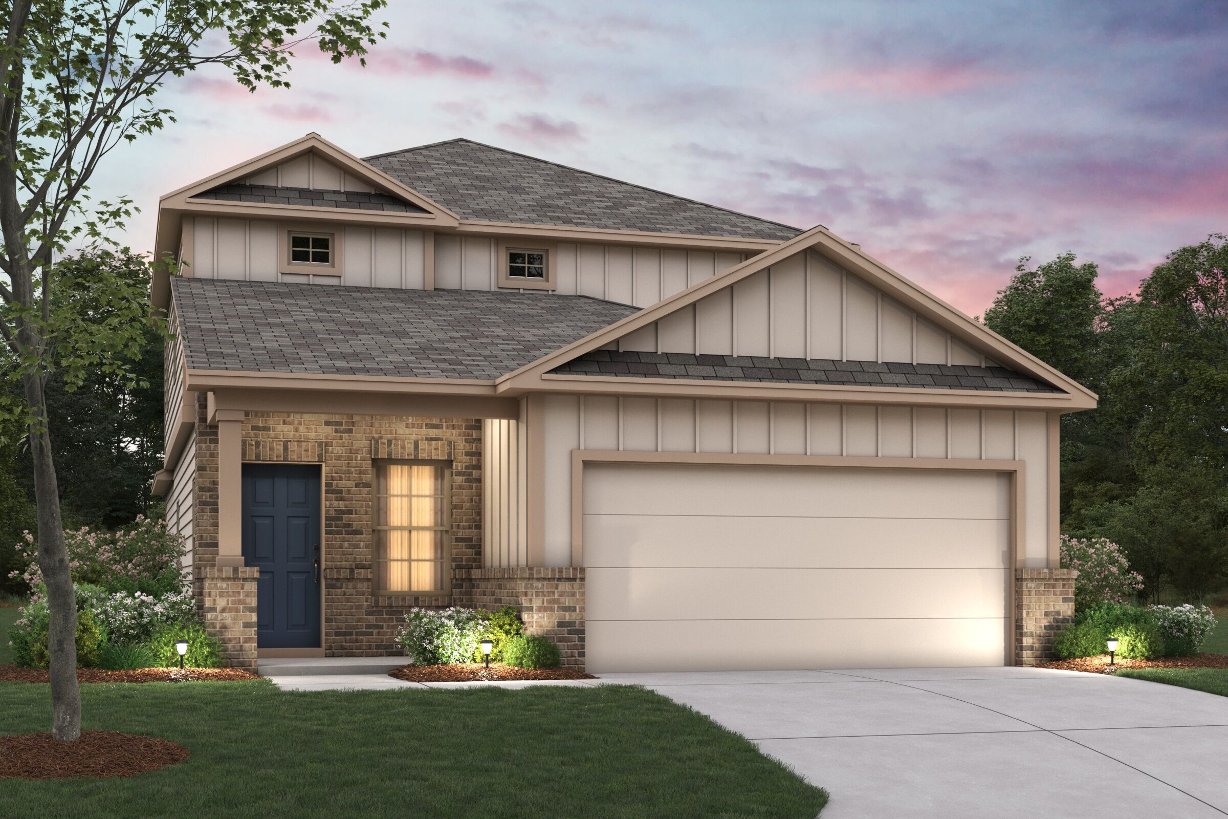 Gardenia - Park Place: New Braunfels, Texas - M/I Homes