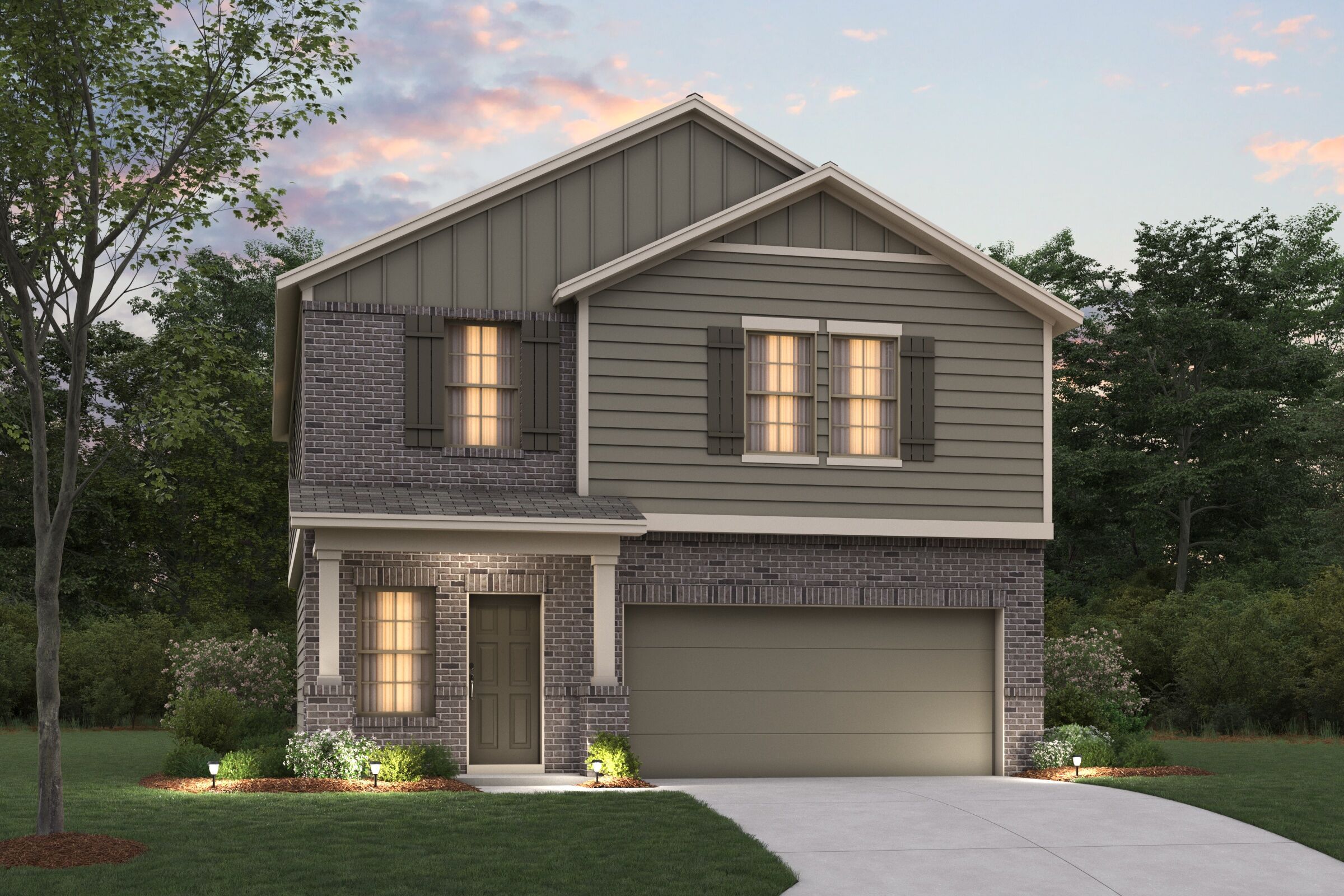 Wisteria - Park Place: New Braunfels, Texas - M/I Homes