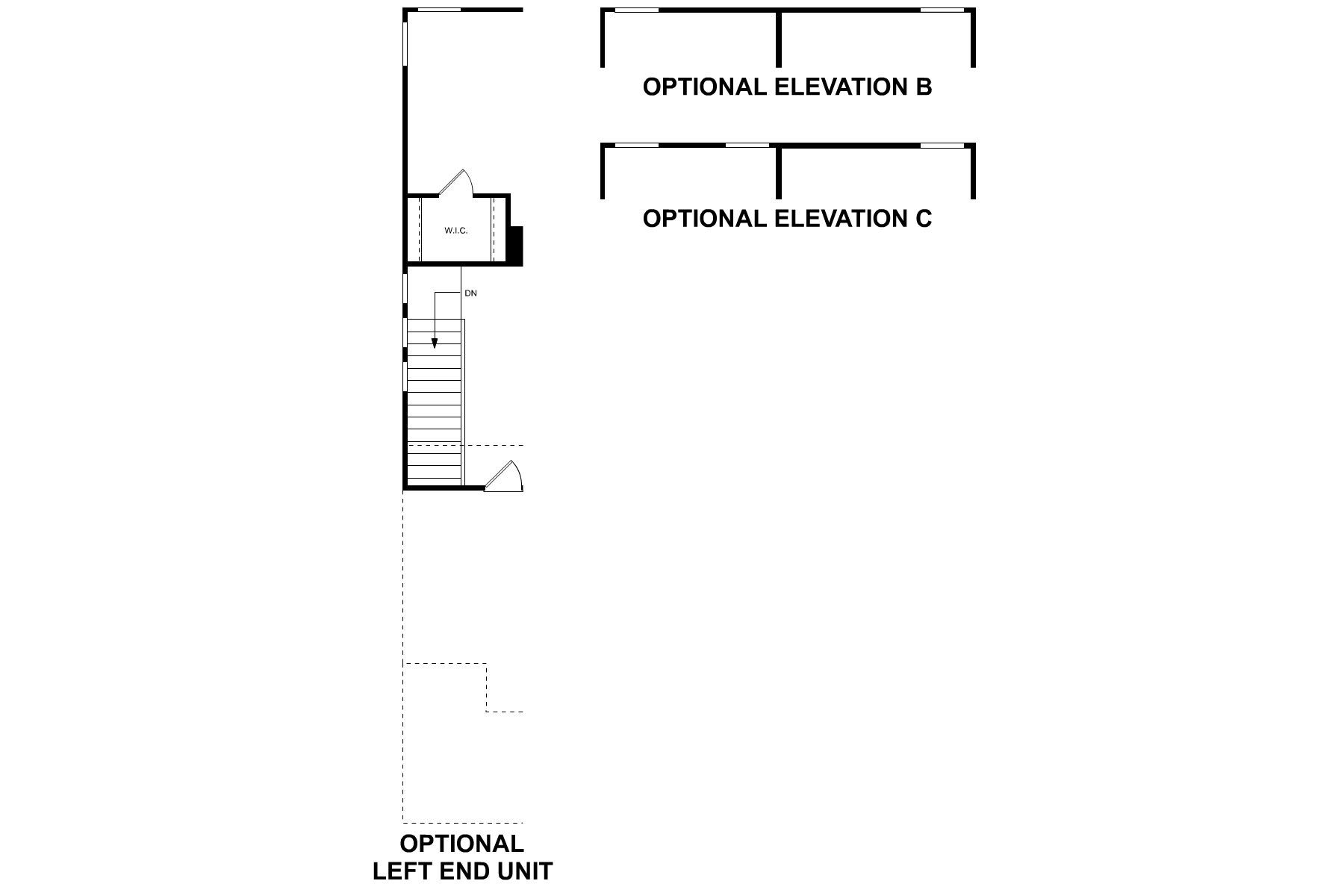 Whitmore Second Floor Options