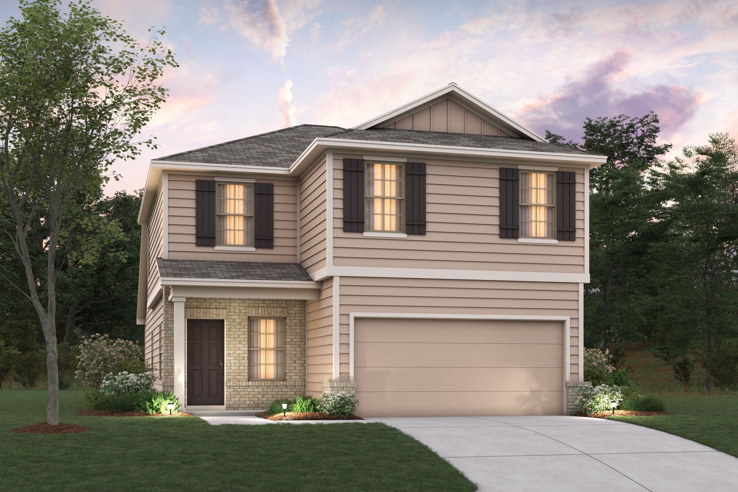 Larkspur - Winding Brook: San Antonio, Texas - M/I Homes