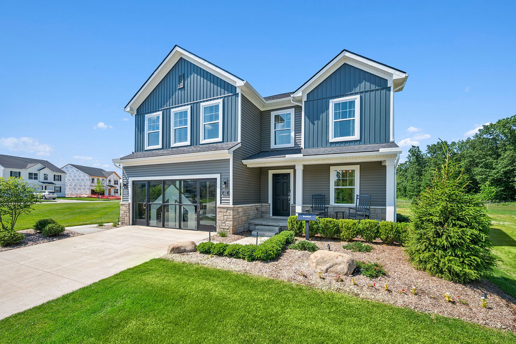 Gardens Of Riverside por M/I Homes en Detroit Michigan