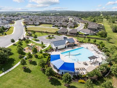 Winding Brook Aerial of Pool