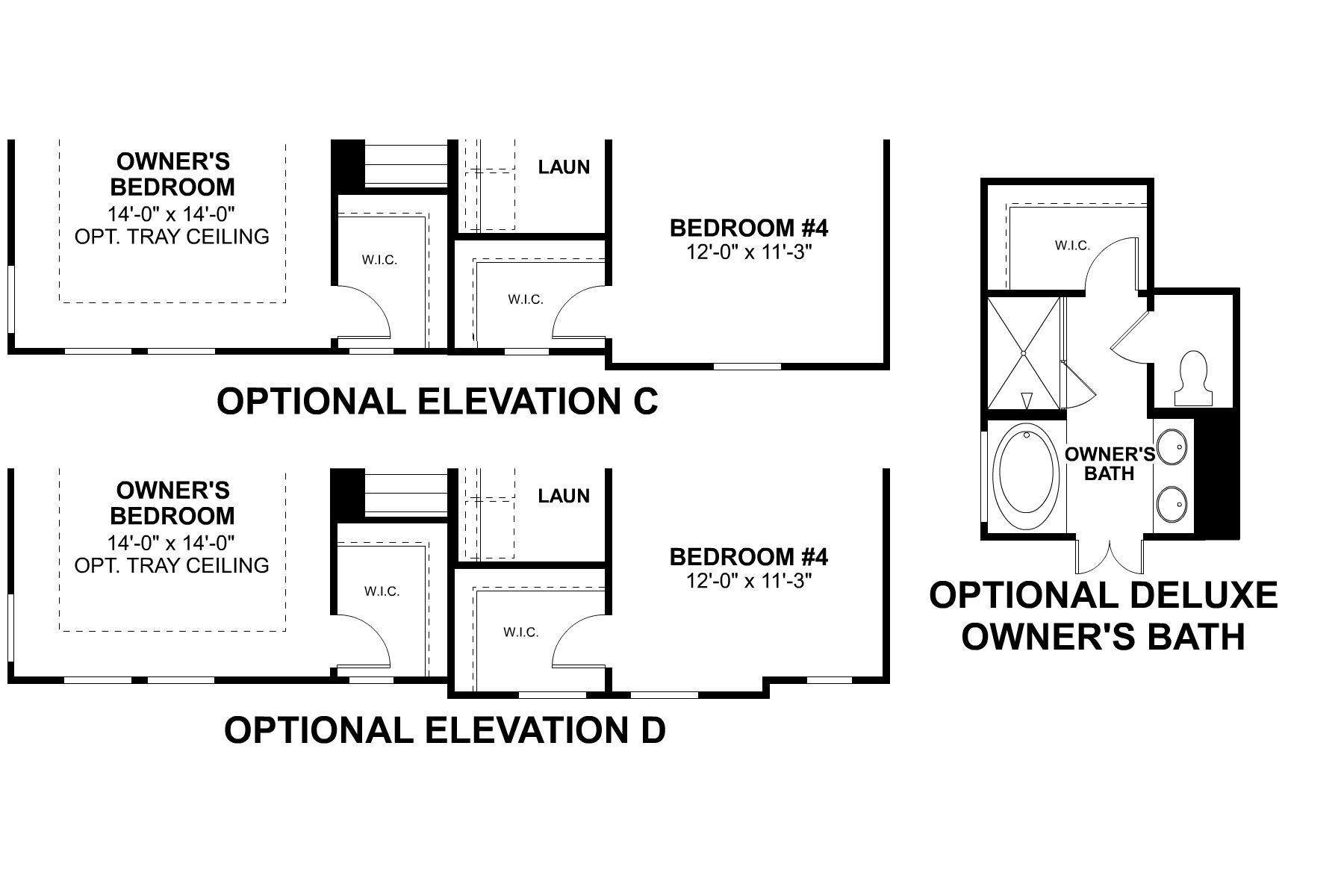 Tipton Second Floor Options