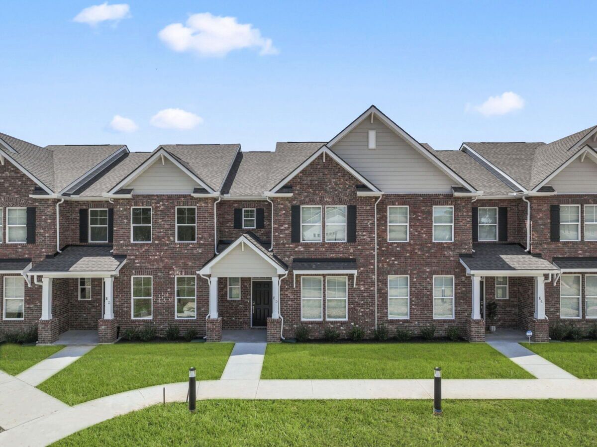 Front Exterior of Townhomes