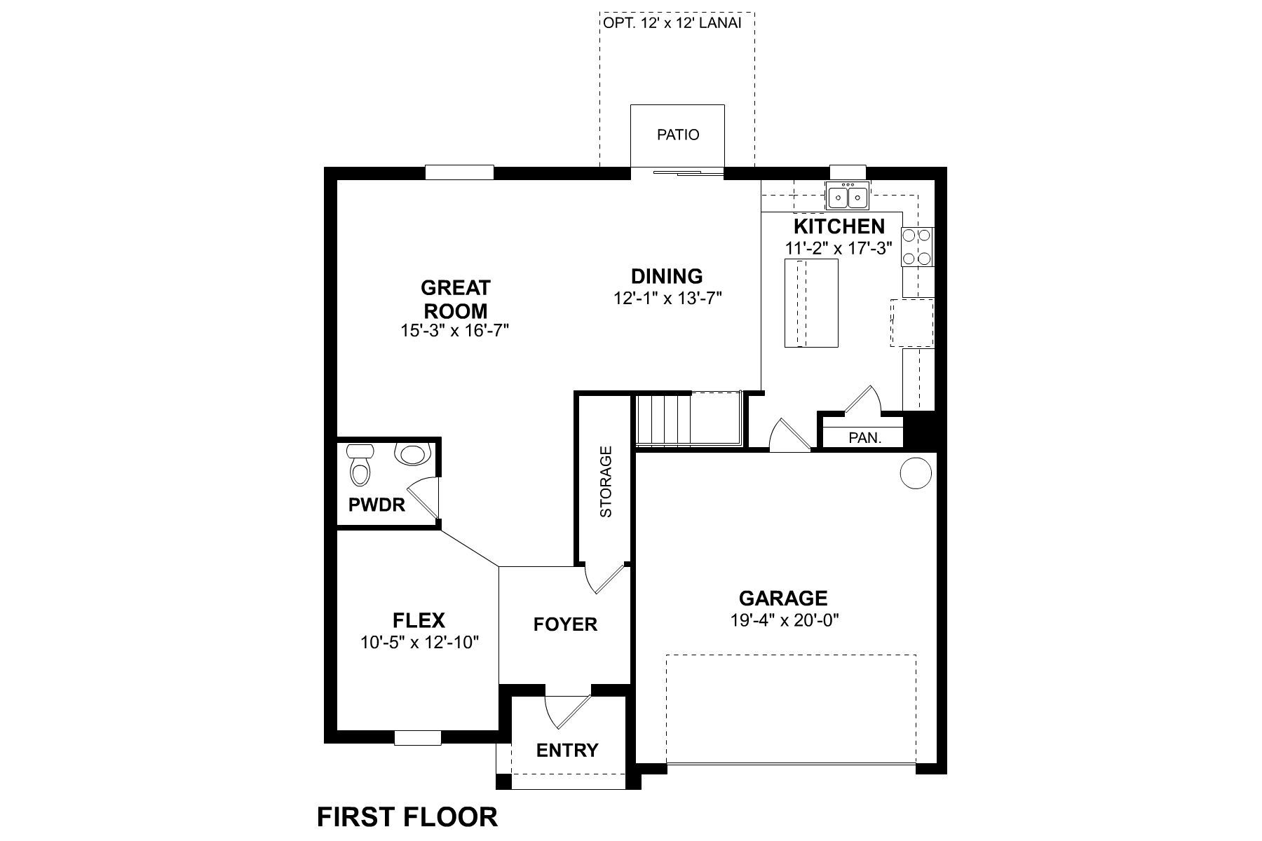 Tortuga First Floor