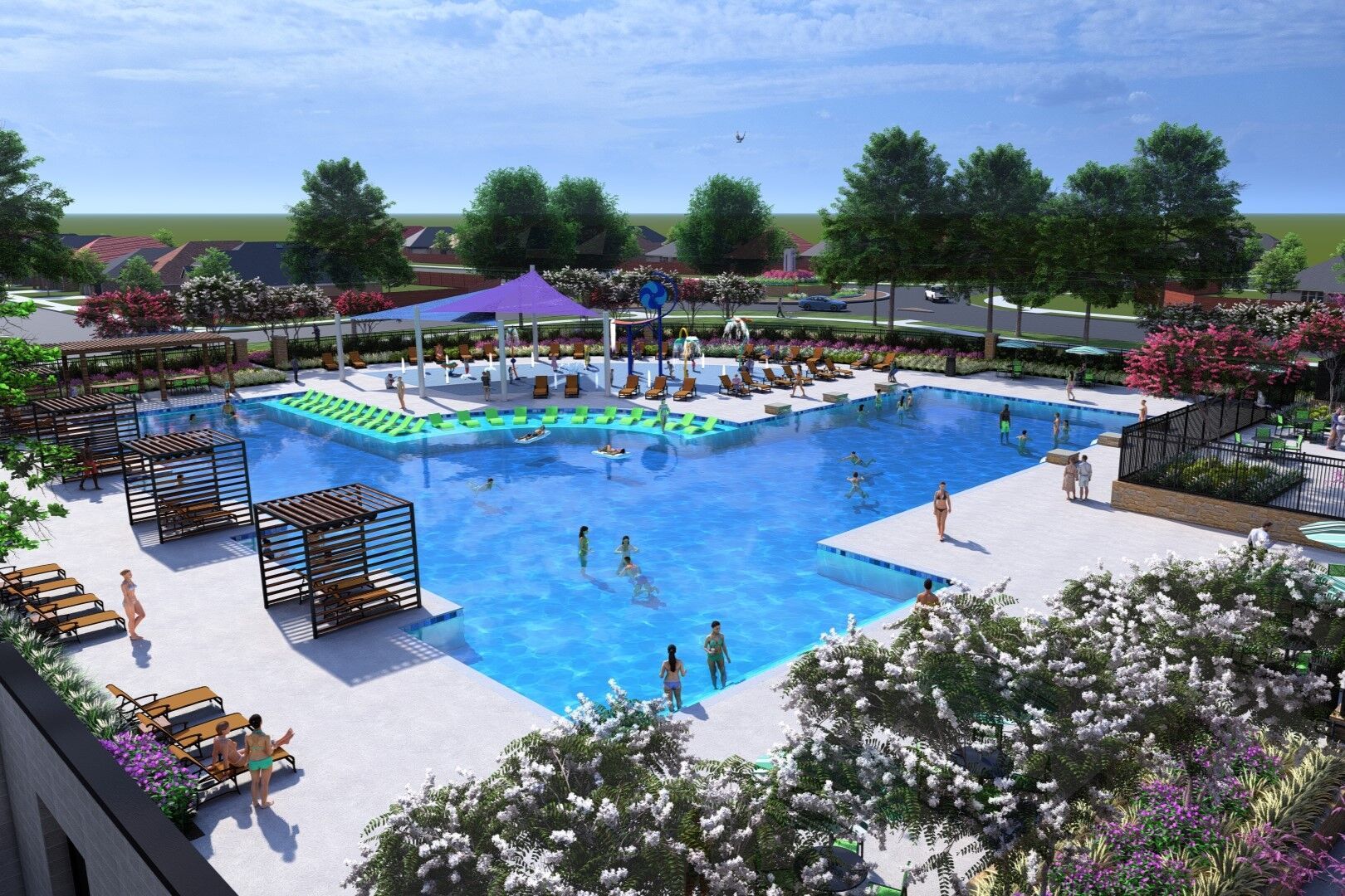 Amenity Center Rendering