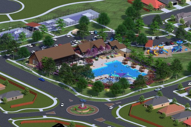 Amenity Center Rendering