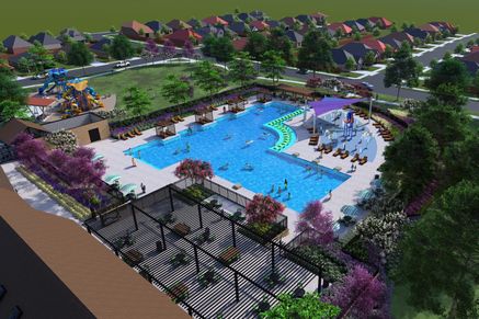 Amenity Center Rendering