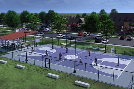 Amenity Center Rendering