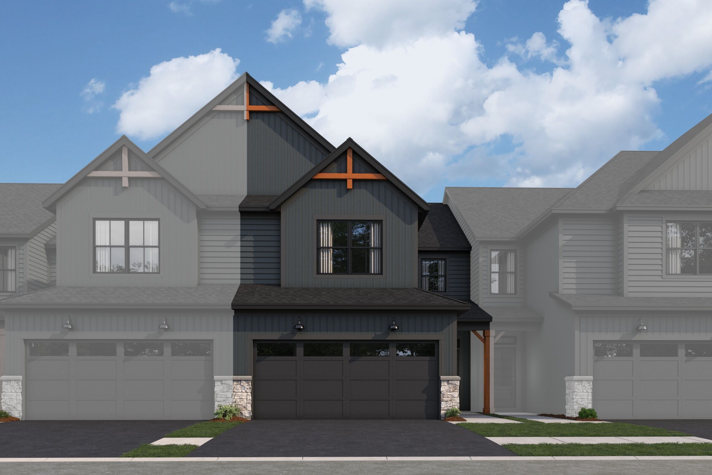 Braeden - The Townes At Sadie: Lockport, Illinois - M/I Homes