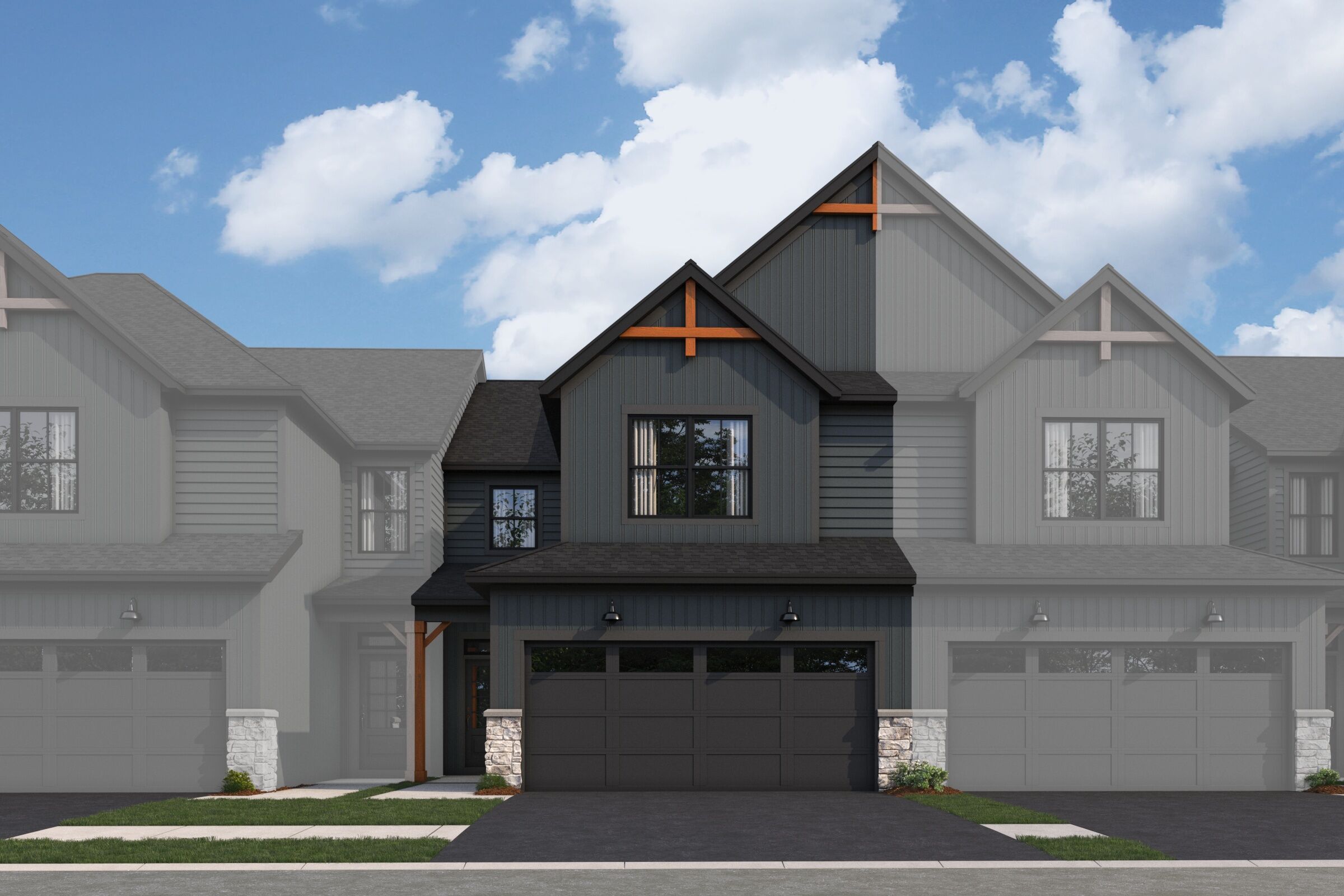 Braeden - The Townes At Sadie: Lockport, Illinois - M/I Homes