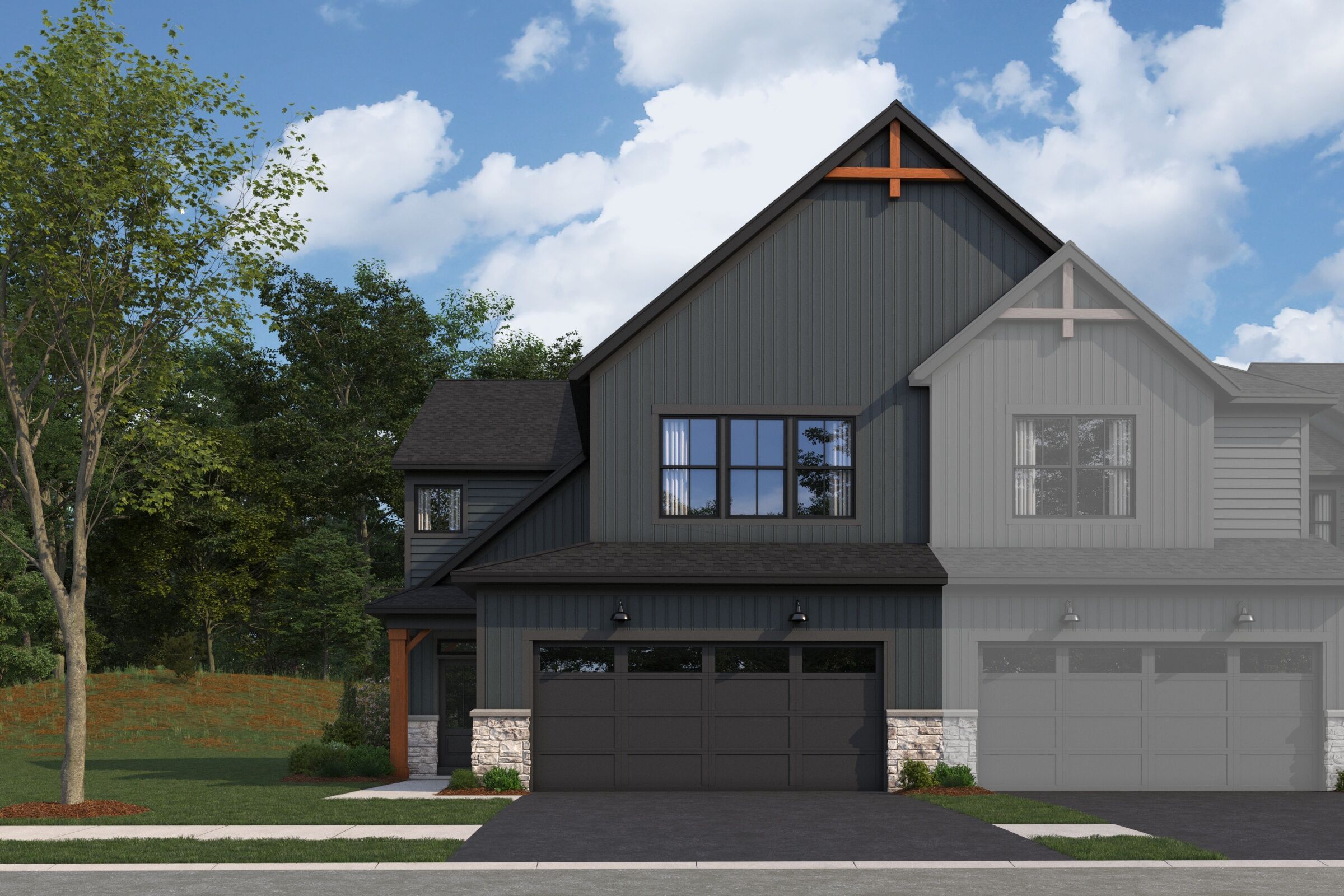 Campbell - The Townes At Sadie: Lockport, Illinois - M/I Homes