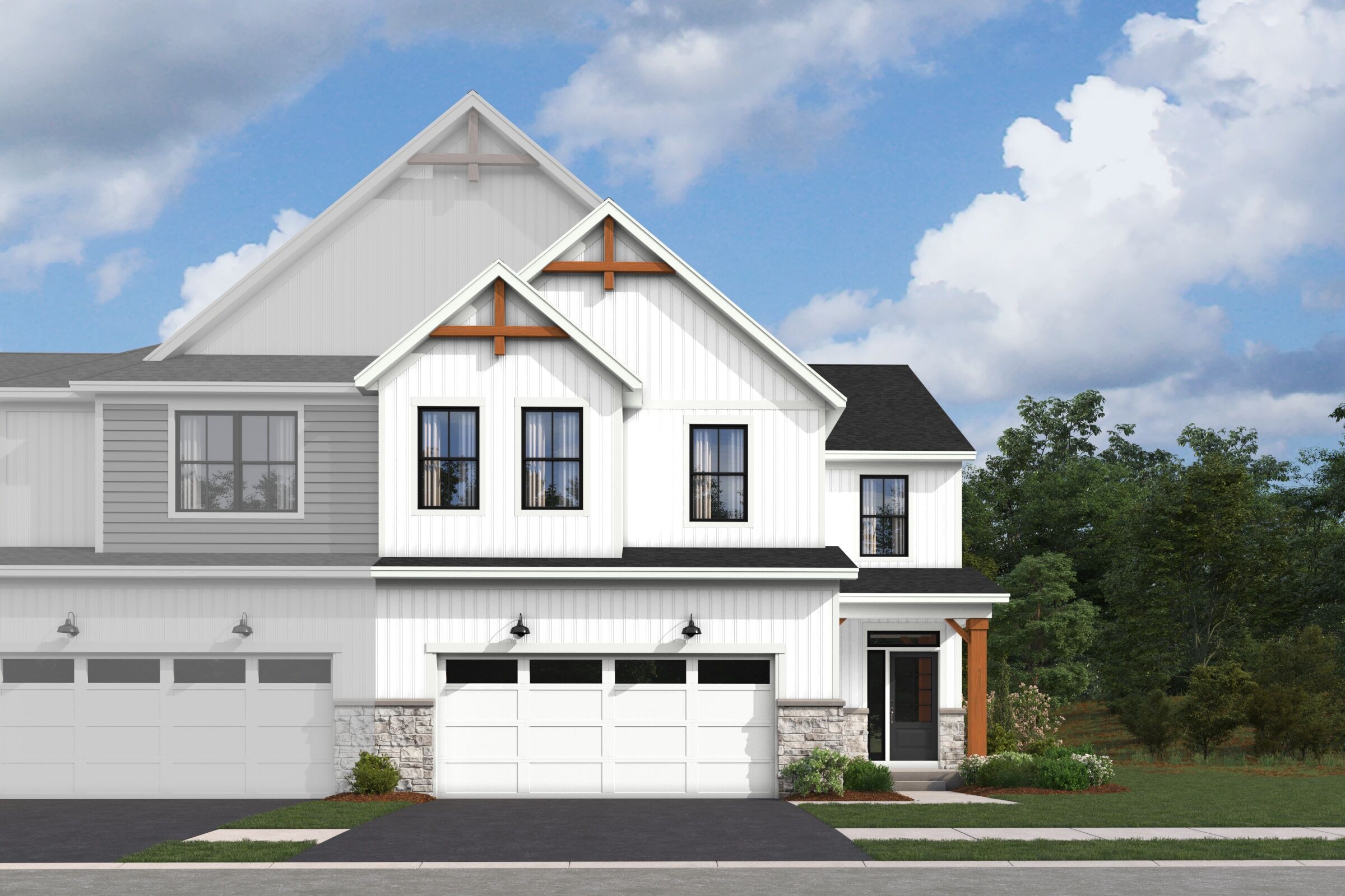 Danbury II - The Townes At Sadie: Lockport, Illinois - M/I Homes