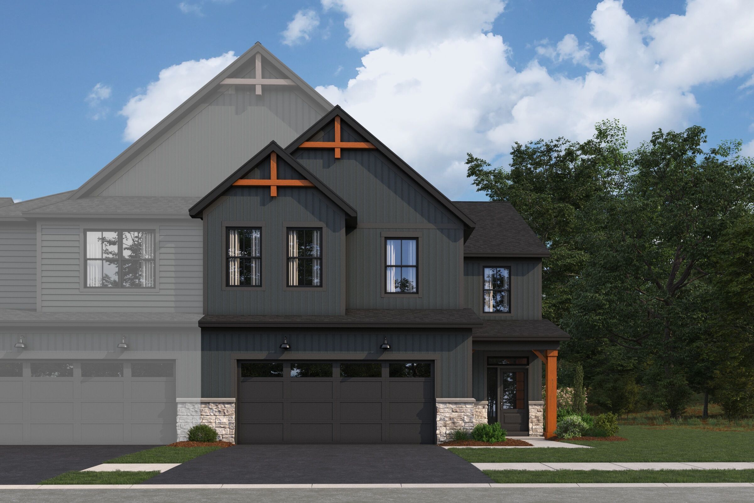 Danbury II - The Townes At Sadie: Lockport, Illinois - M/I Homes