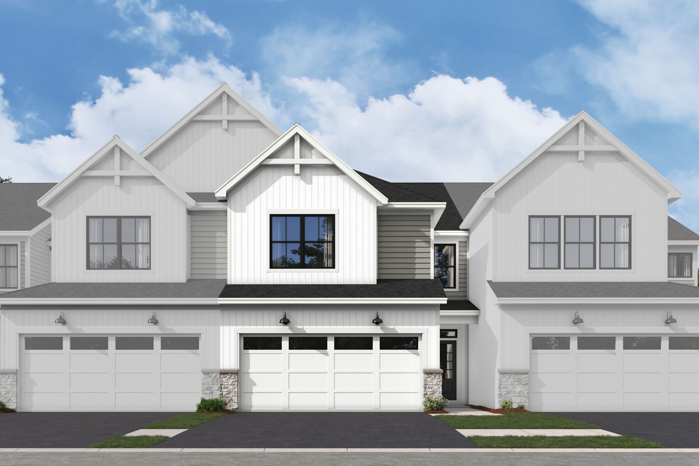 Brighton - The Townes At Sadie: Lockport, Illinois - M/I Homes