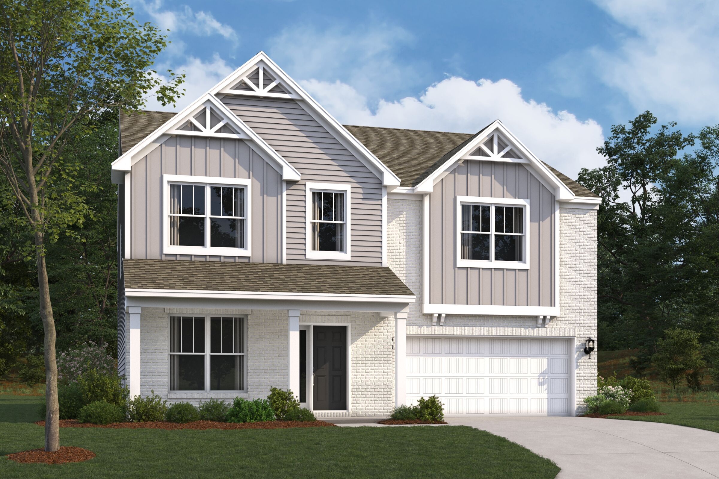 Fairbanks - Helm's Mill: McCordsville, Indiana - M/I Homes