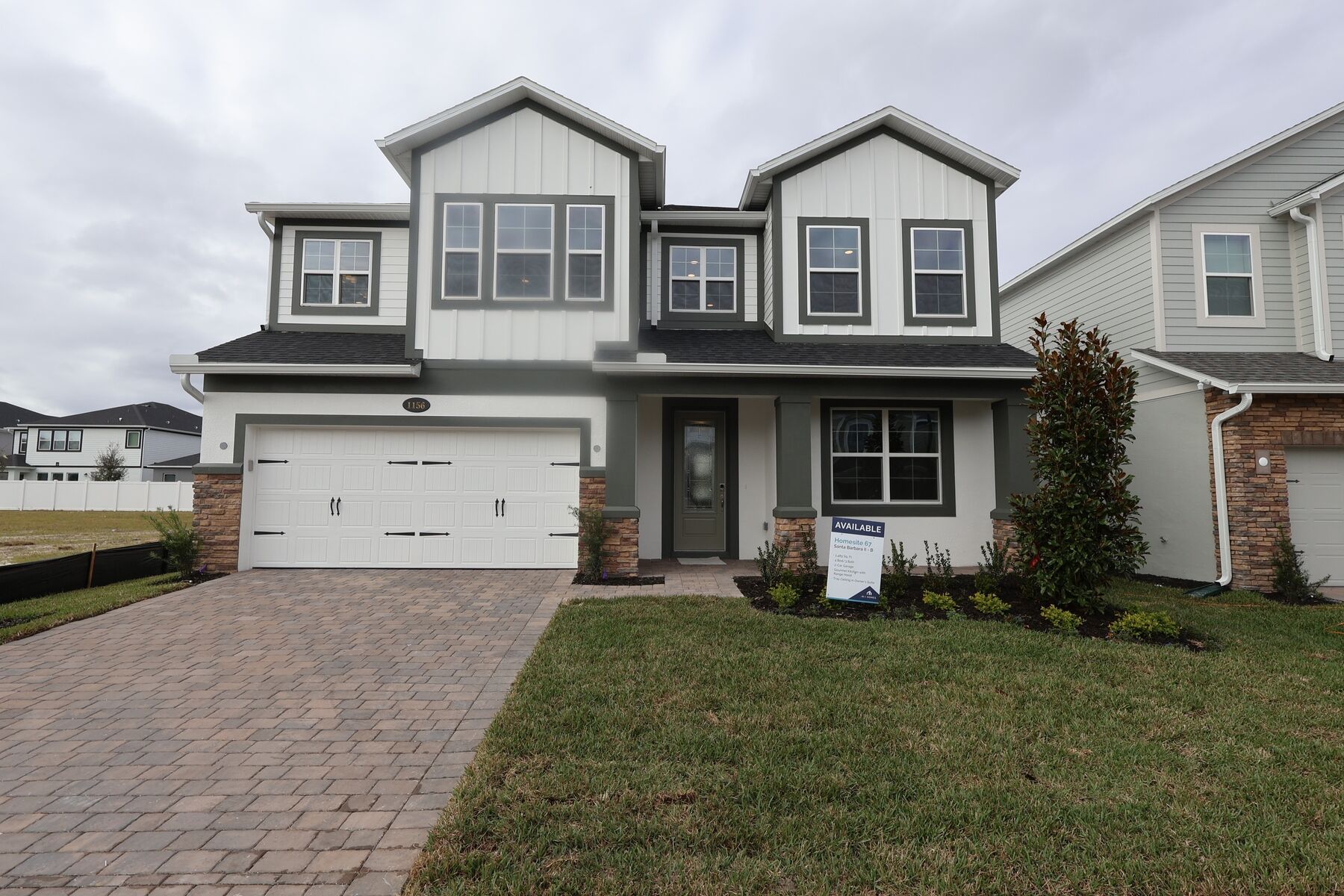 Santa Barbara II - Estates At Rivercrest: Sanford, Florida - M/I Homes