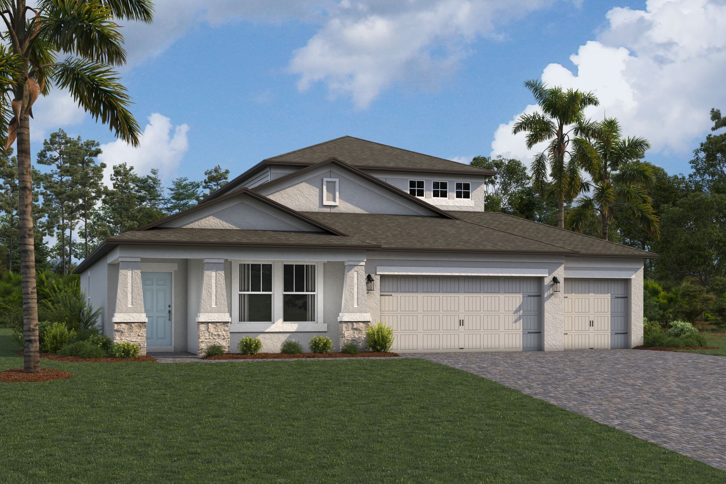 Elmhurst Bonus - Fox Branch: Lakeland, Florida - M/I Homes
