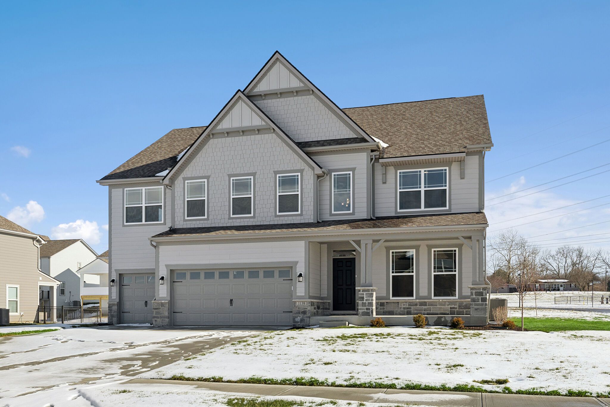 Kensington Basement - Berry Chase: Greenwood, Indiana - M/I Homes