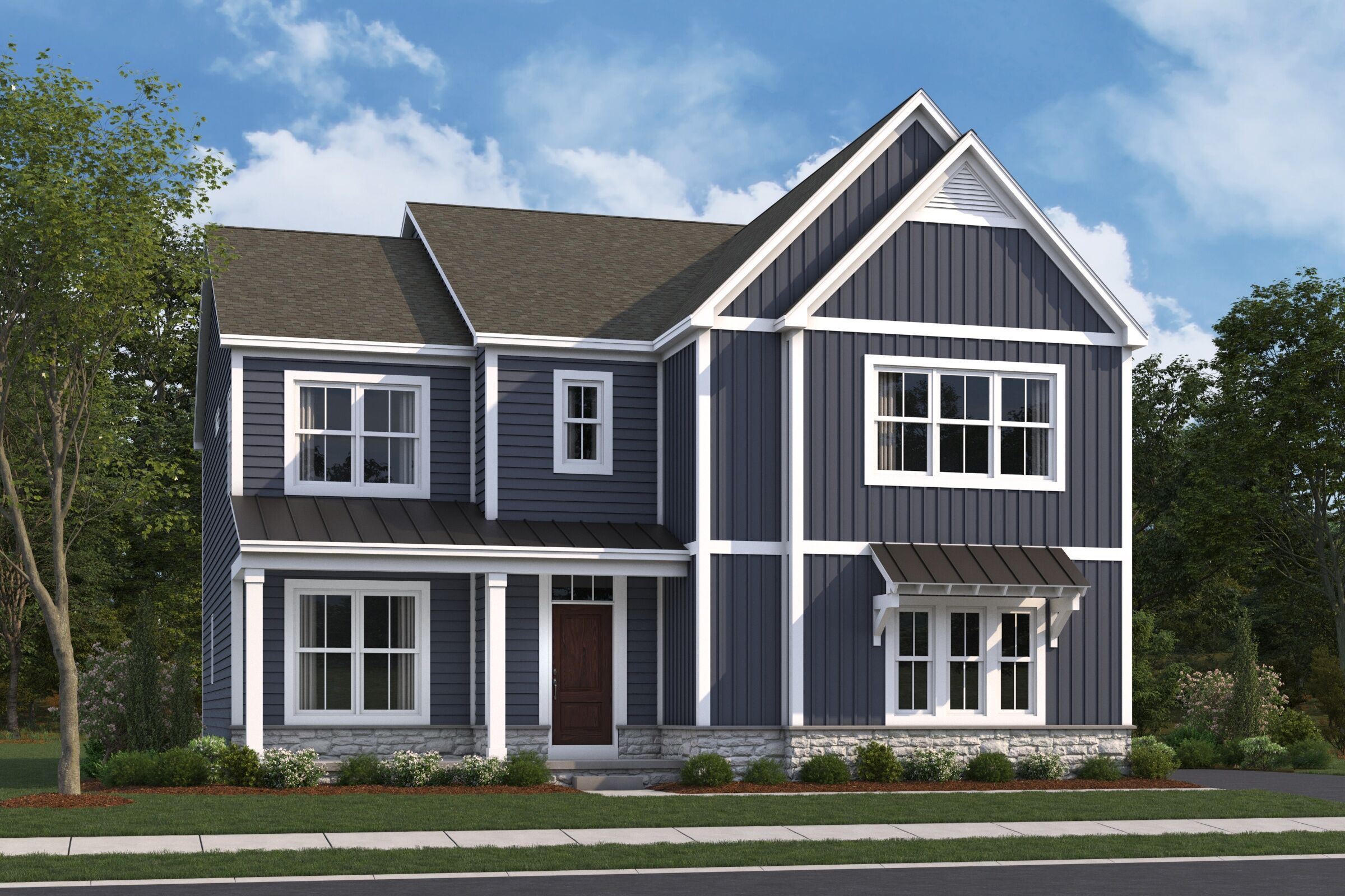 Fordham II - Jerome Village - Applewood: Plain City, Ohio - M/I Homes