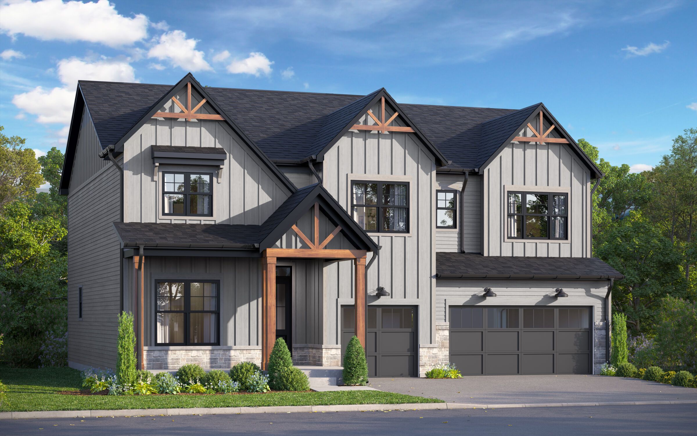 Hudson Elevation Rustic Farmhouse