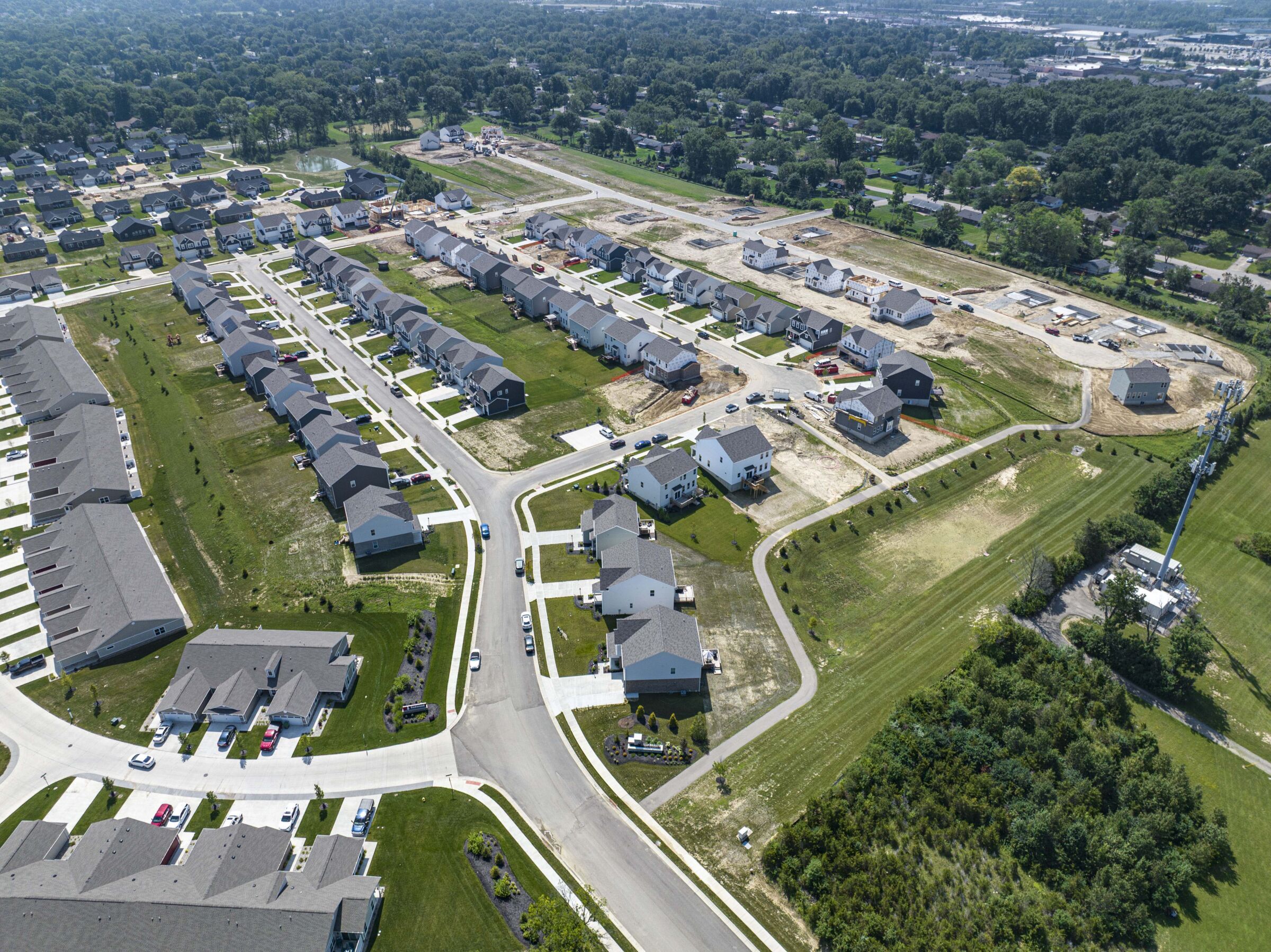 Chamberlin Crossing community aerial photos