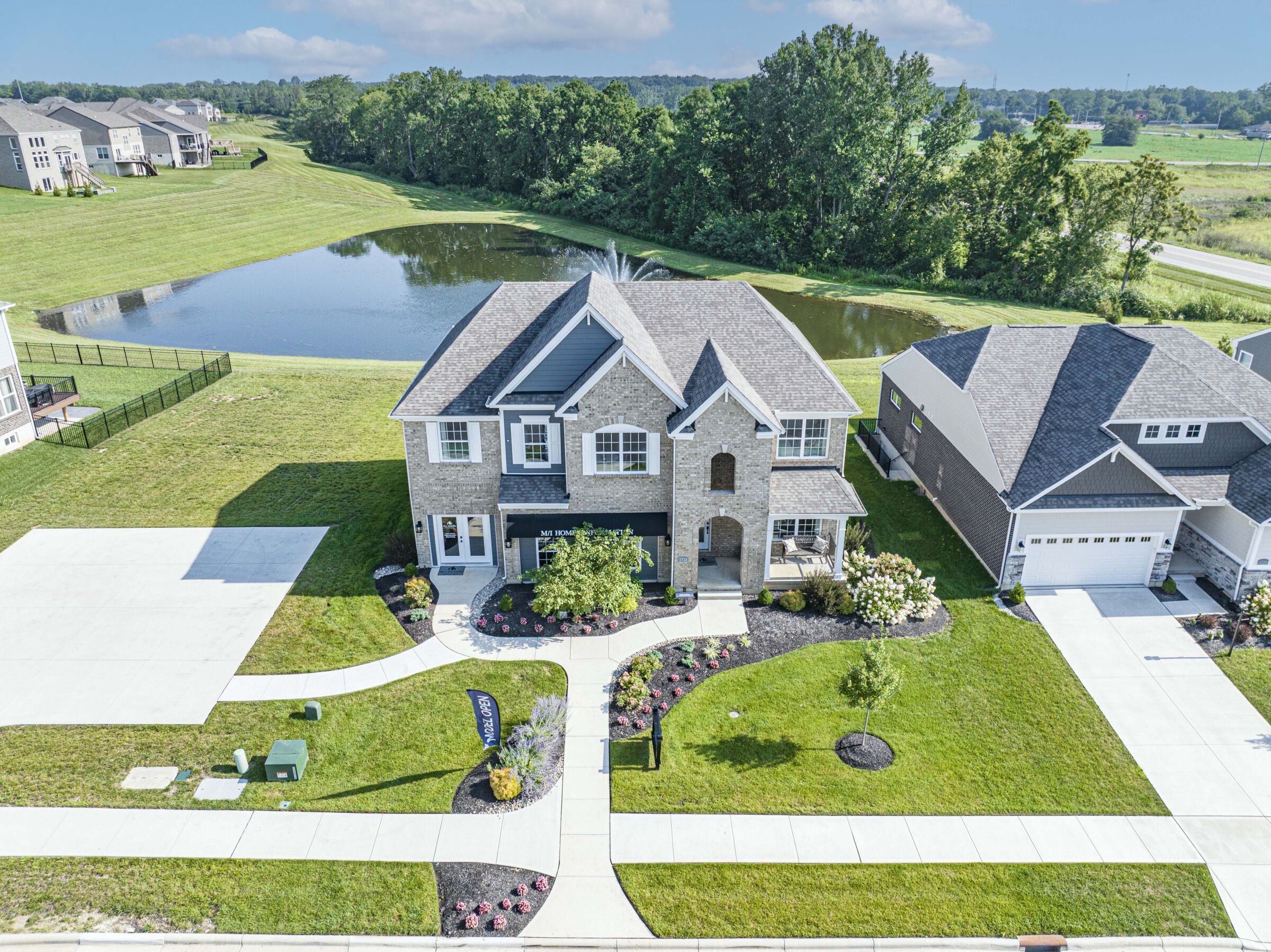 Sky Crossing community aerial photos