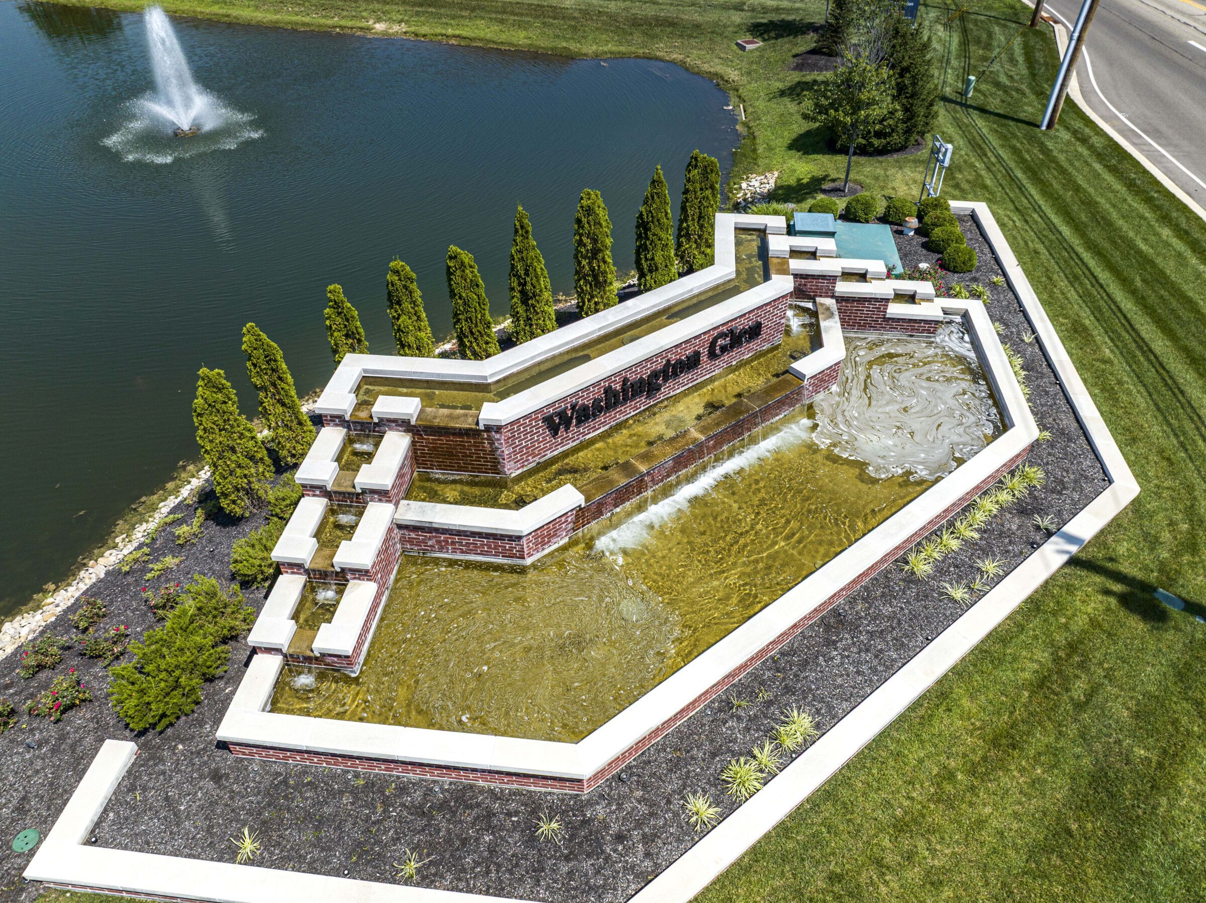 Washington Glen community aerial photos