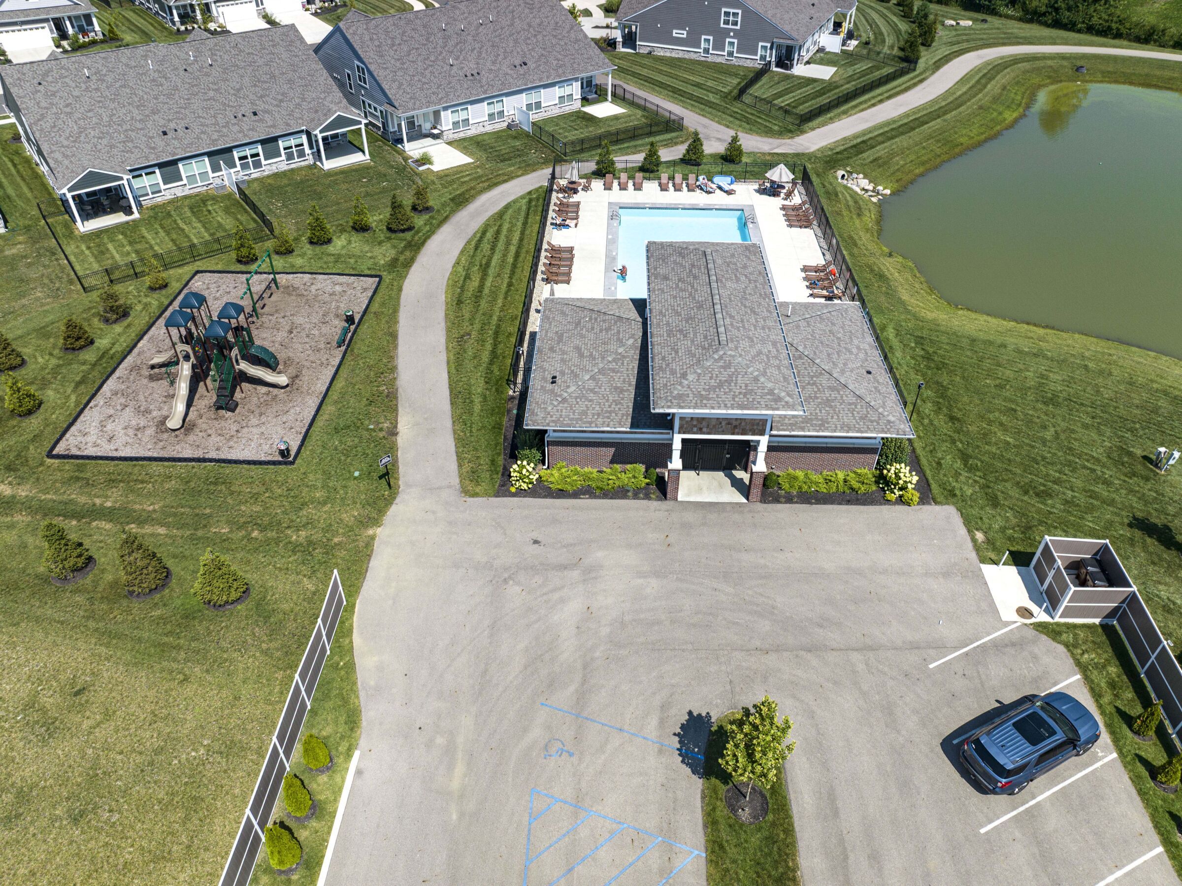 Washington Glen community aerial photos