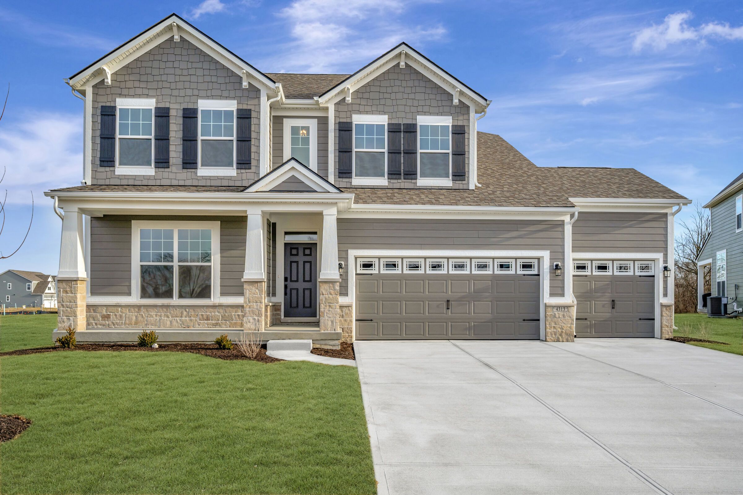 Columbia Basement - Sawyer Walk: Bargersville, Indiana - M/I Homes