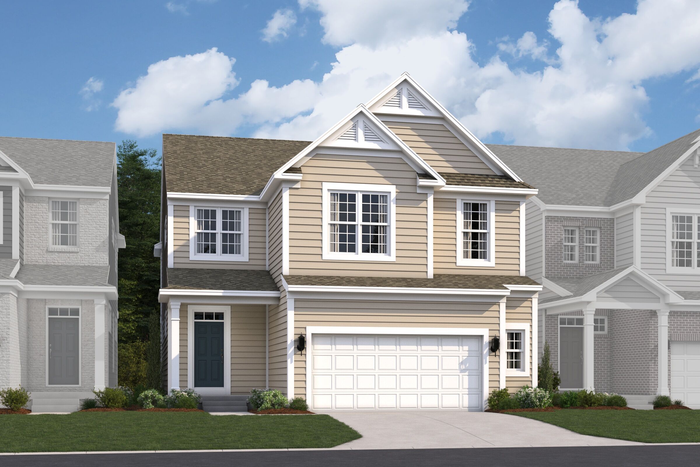 White Oak - Trailside Village: Green Township, Ohio - M/I Homes