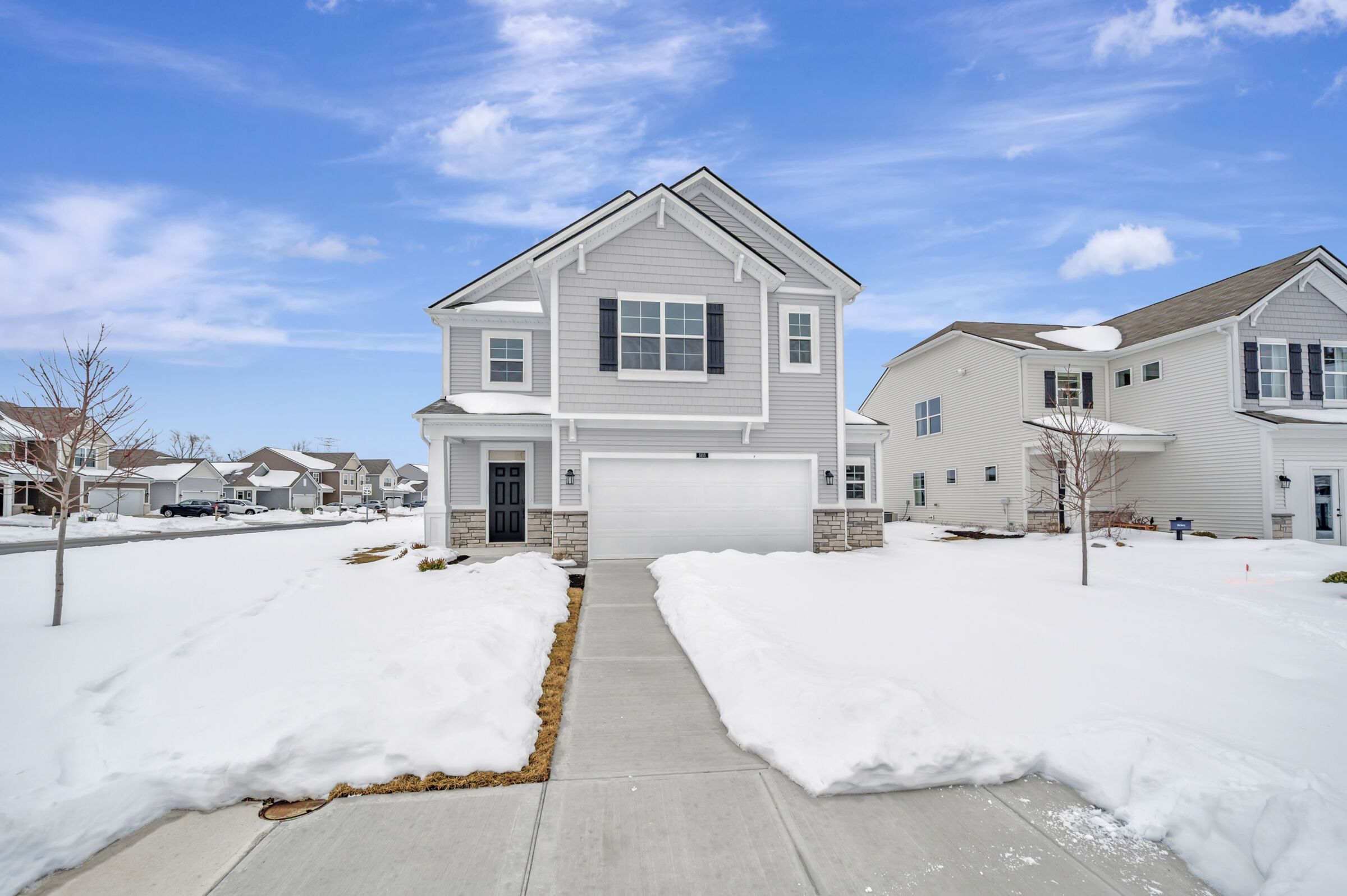 Belmont por M/I Homes en Indianapolis Indiana