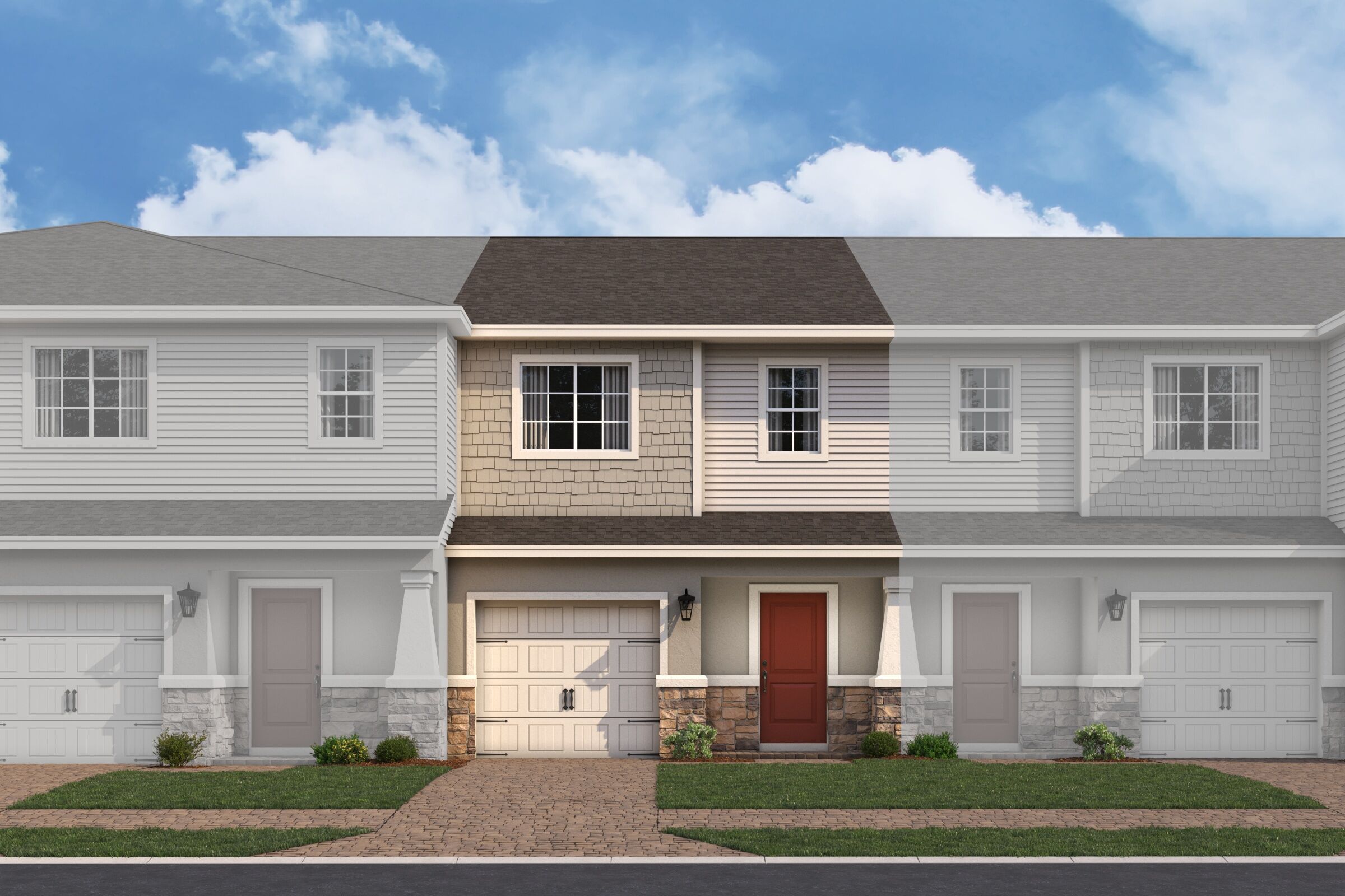 Reeves Place - Santa Rosa - Craftsman - Scheme 1