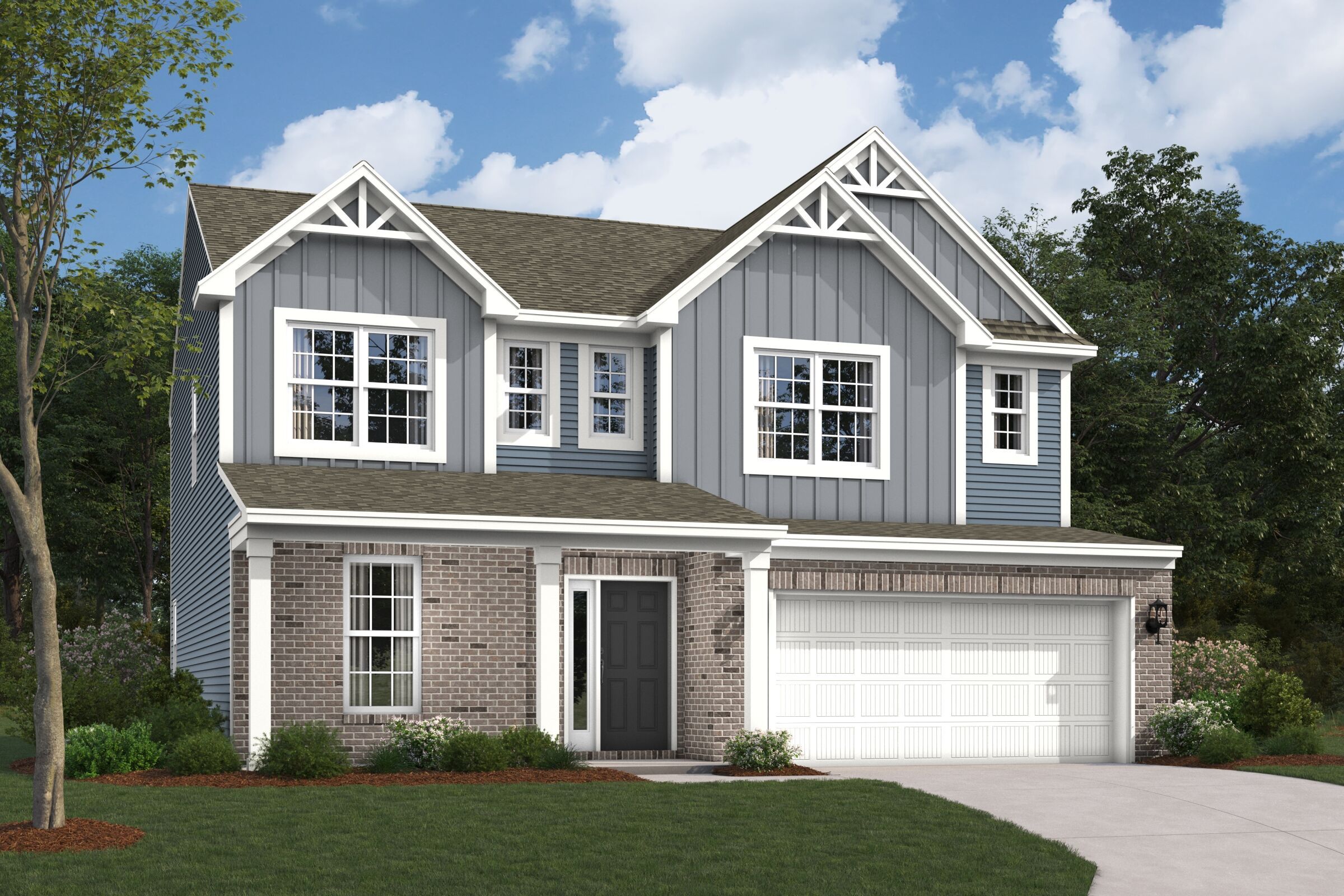 Akerman II - Helm's Mill: McCordsville, Indiana - M/I Homes