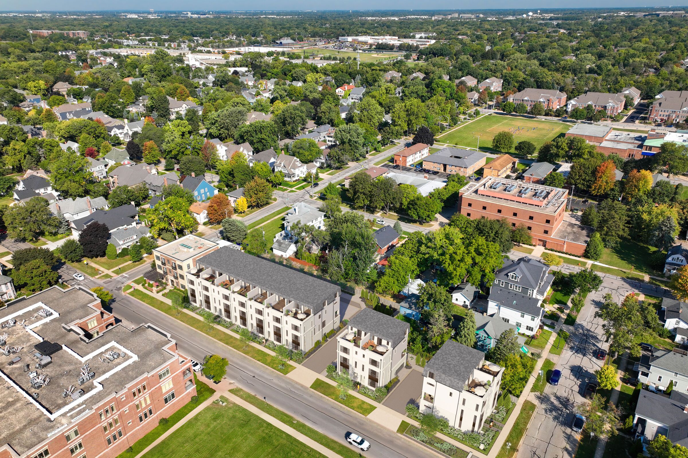 Benton + Main Community Entrance