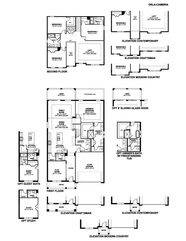 Cambria Floorplan