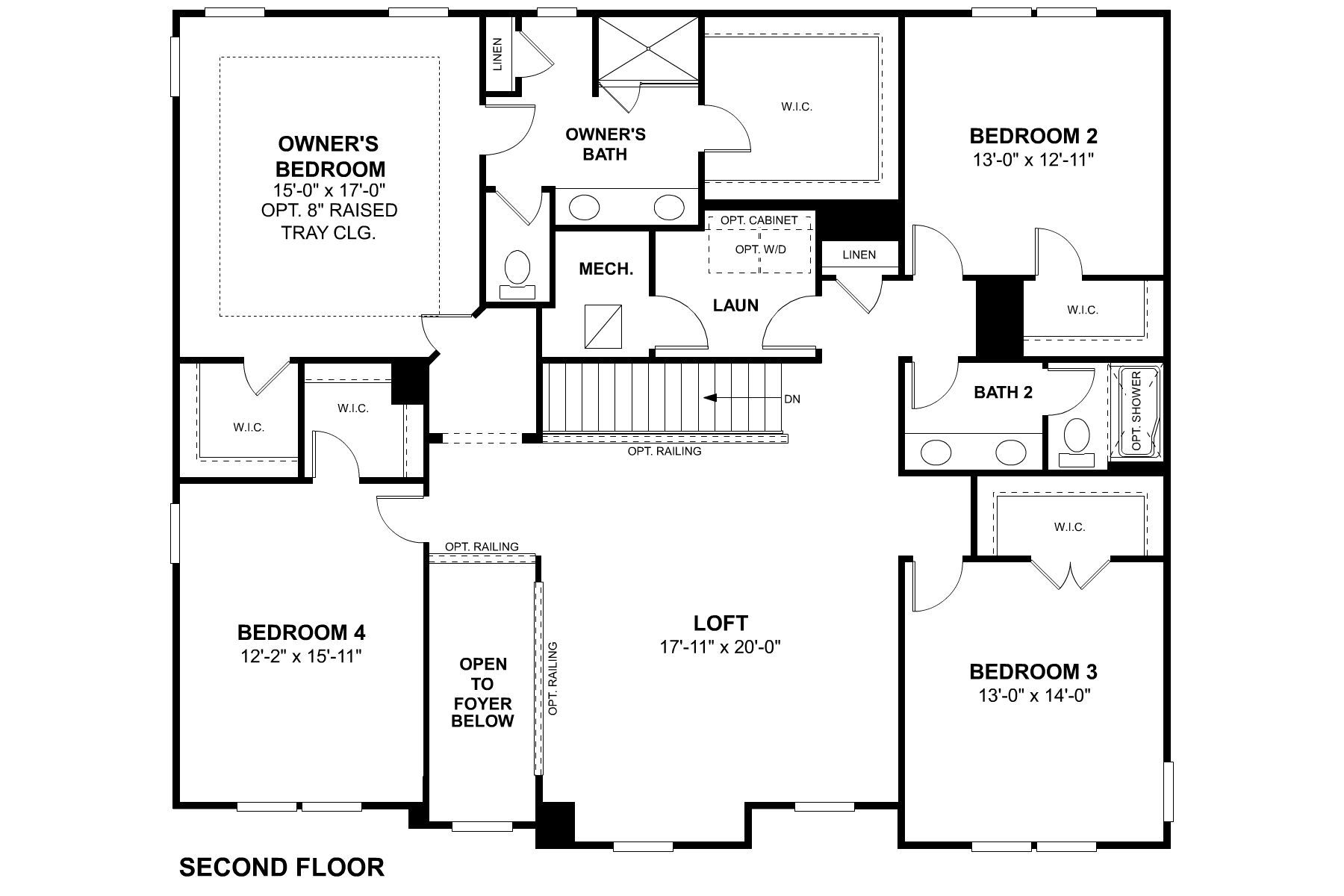 Dickinson Second Floor