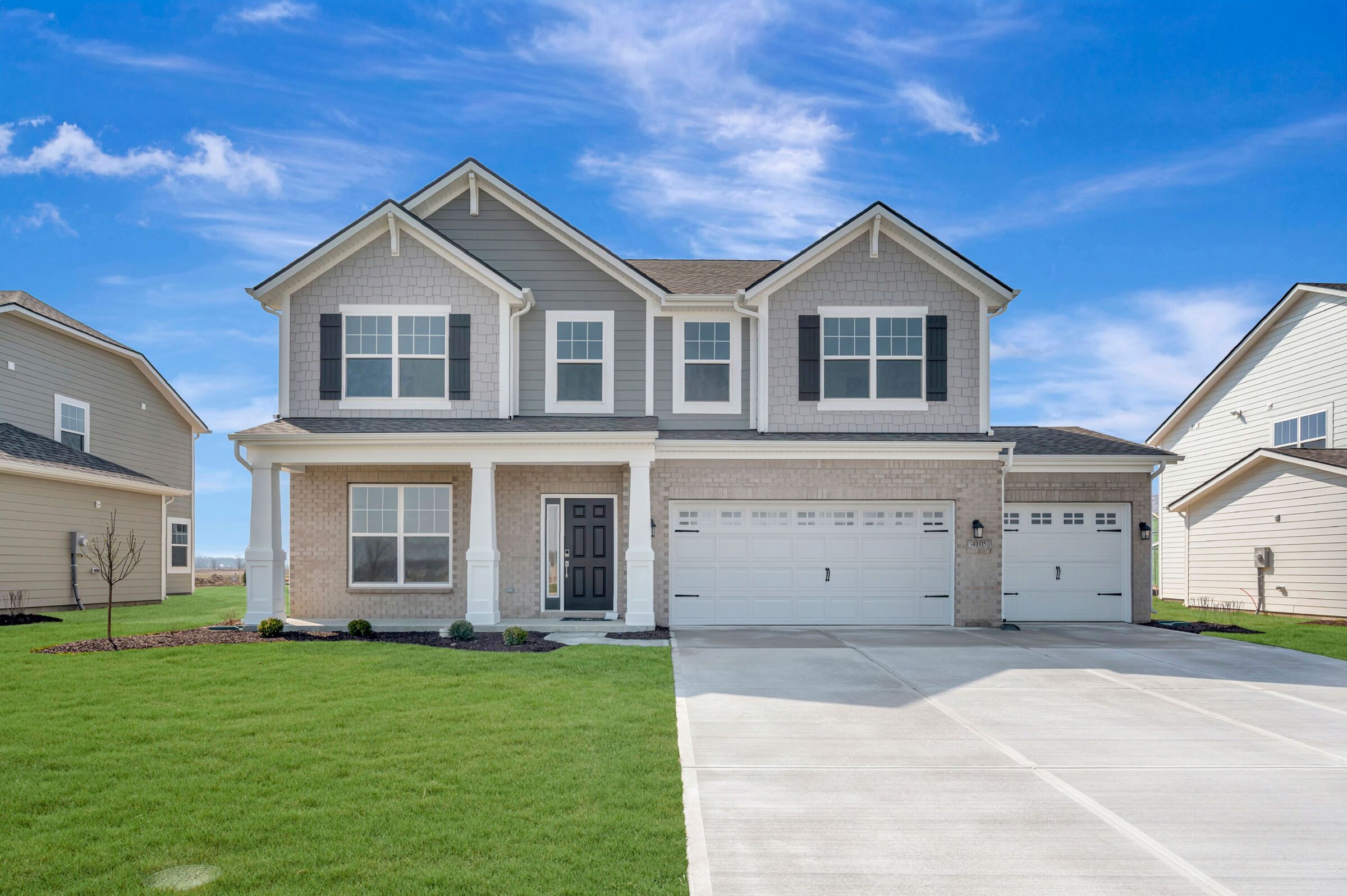 Foster - Helm's Mill: McCordsville, Indiana - M/I Homes