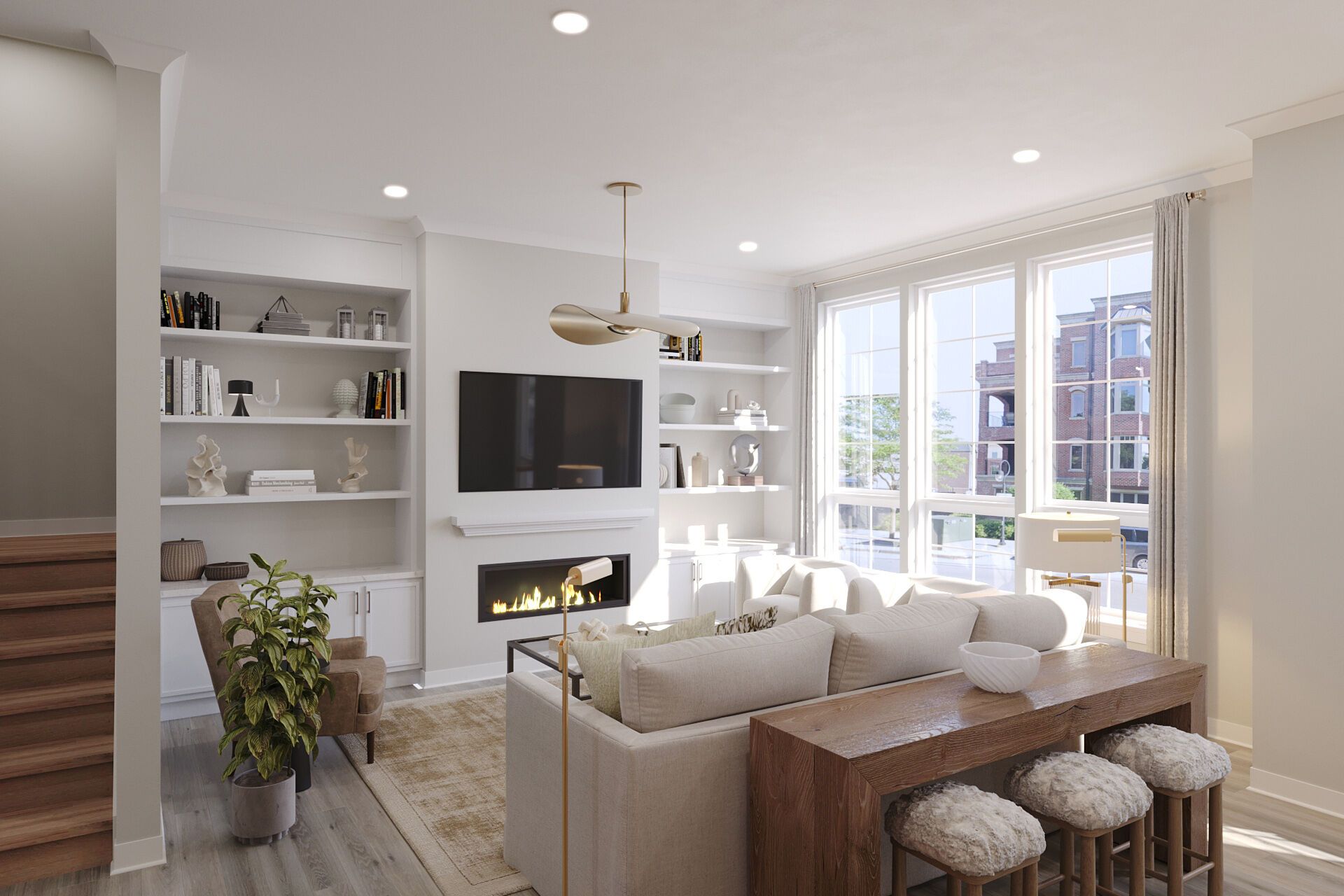 Interior Rendering - Representational Photo