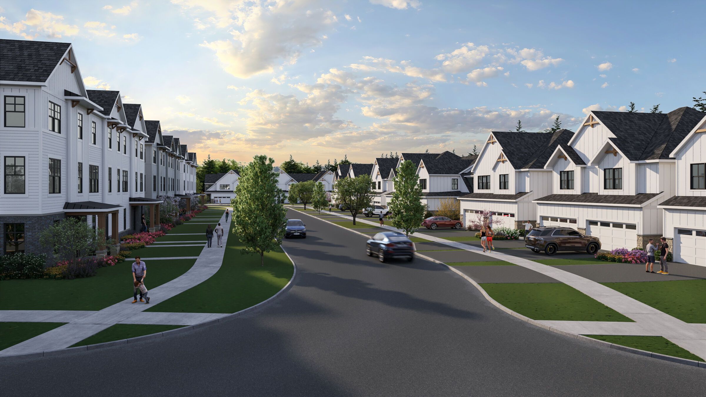 Everly Trace Streetscape