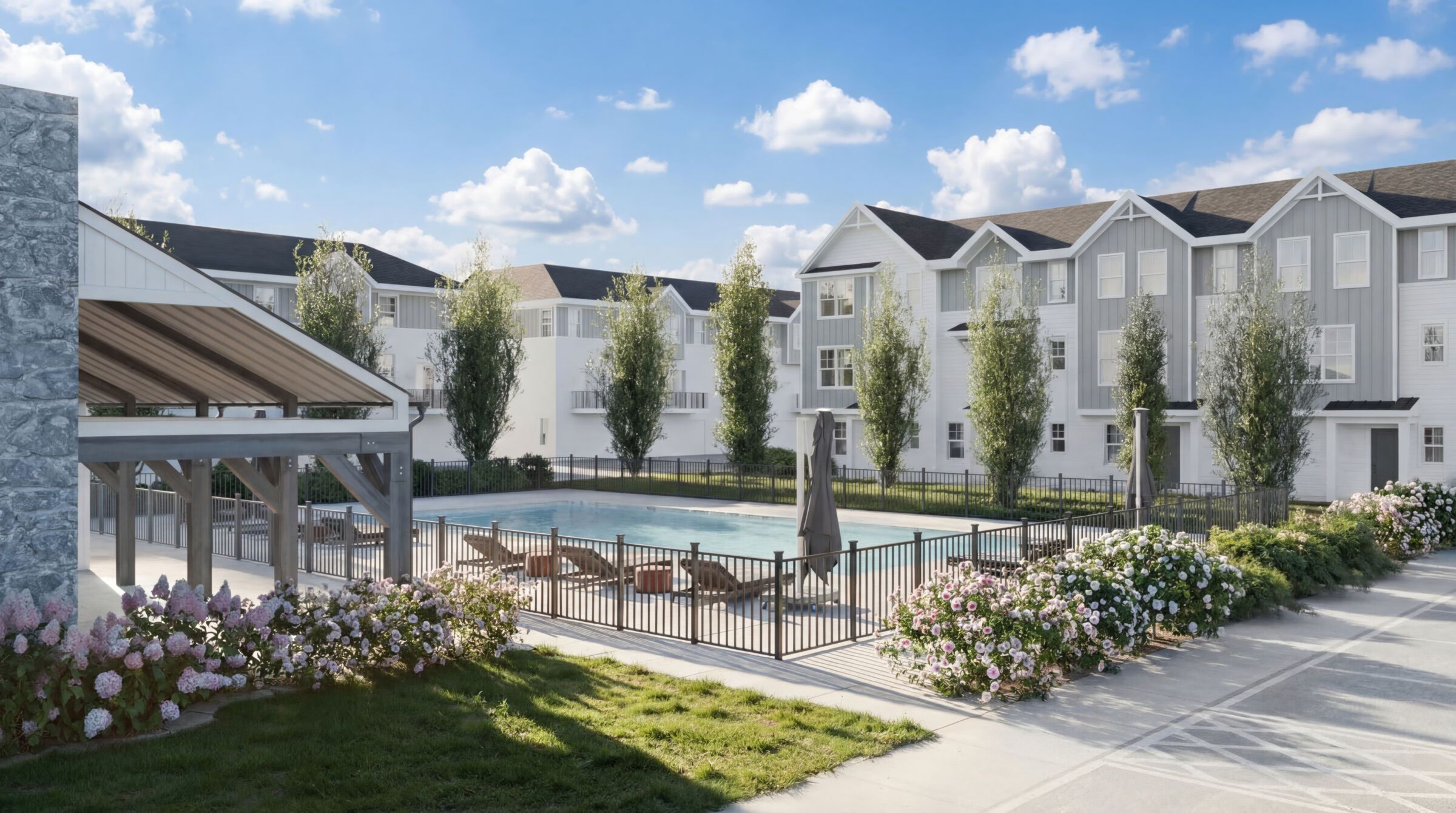 Amenity Space Rendering - For Representational Purposes Only