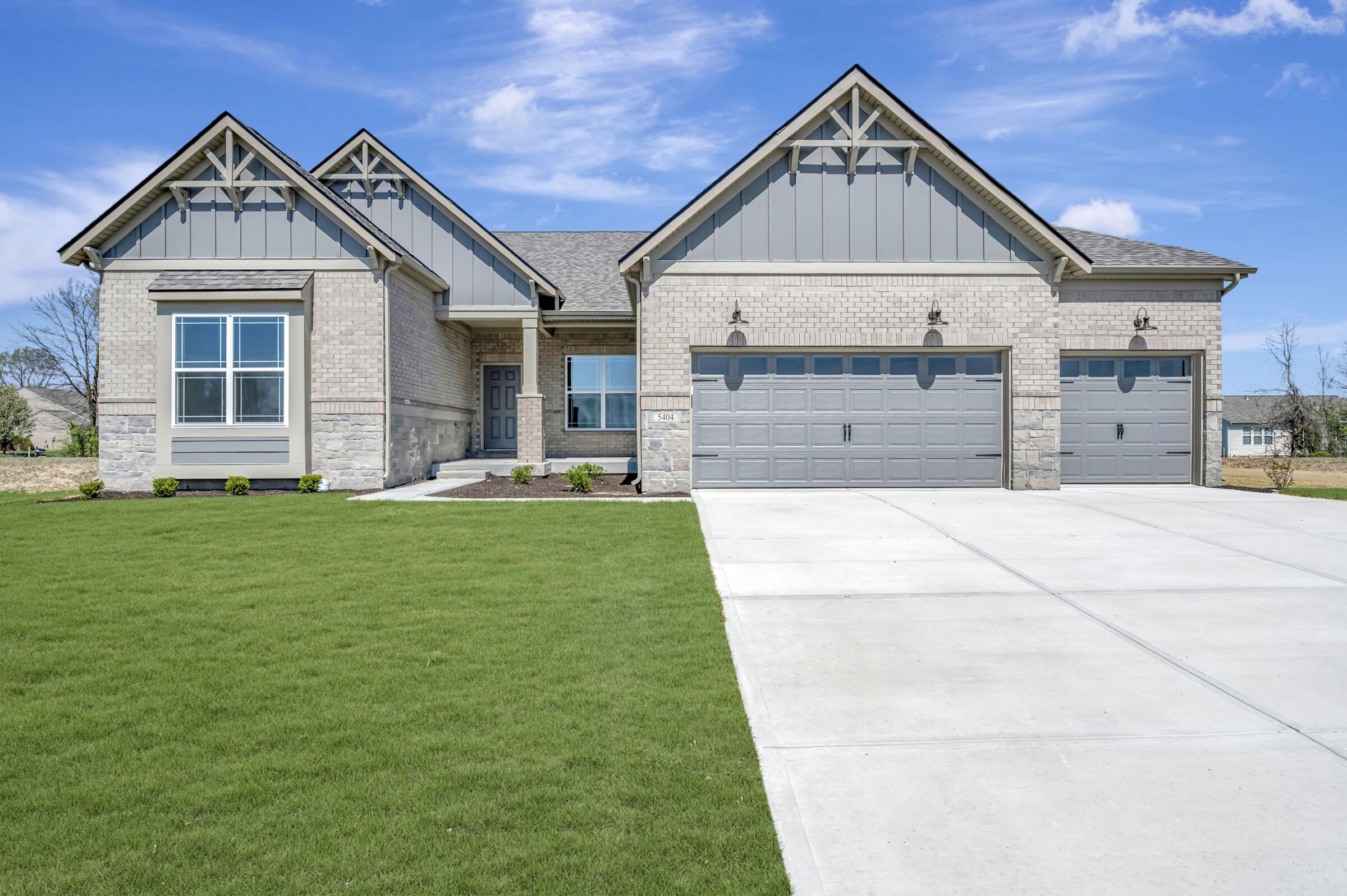 Cheswicke II Basement - Auburn Ridge: Brownsburg, Indiana - M/I Homes