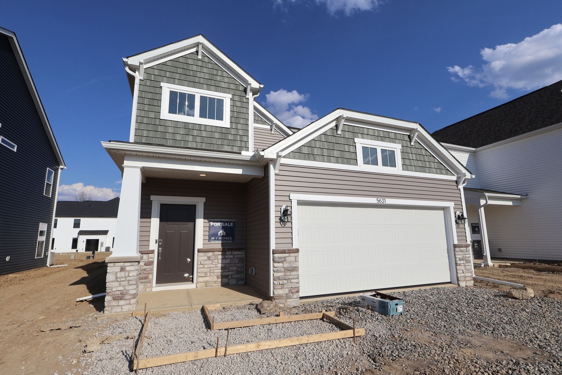 Petoskey - Clarkshaw Crossing: Powell, Ohio - M/I Homes