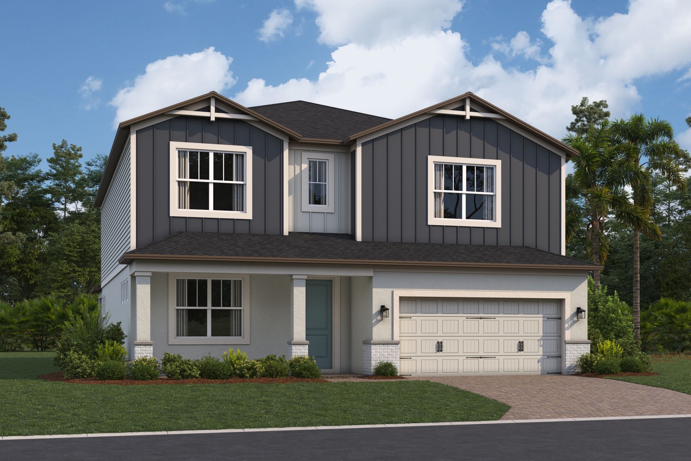 Sonoma II Elevation Modern Country